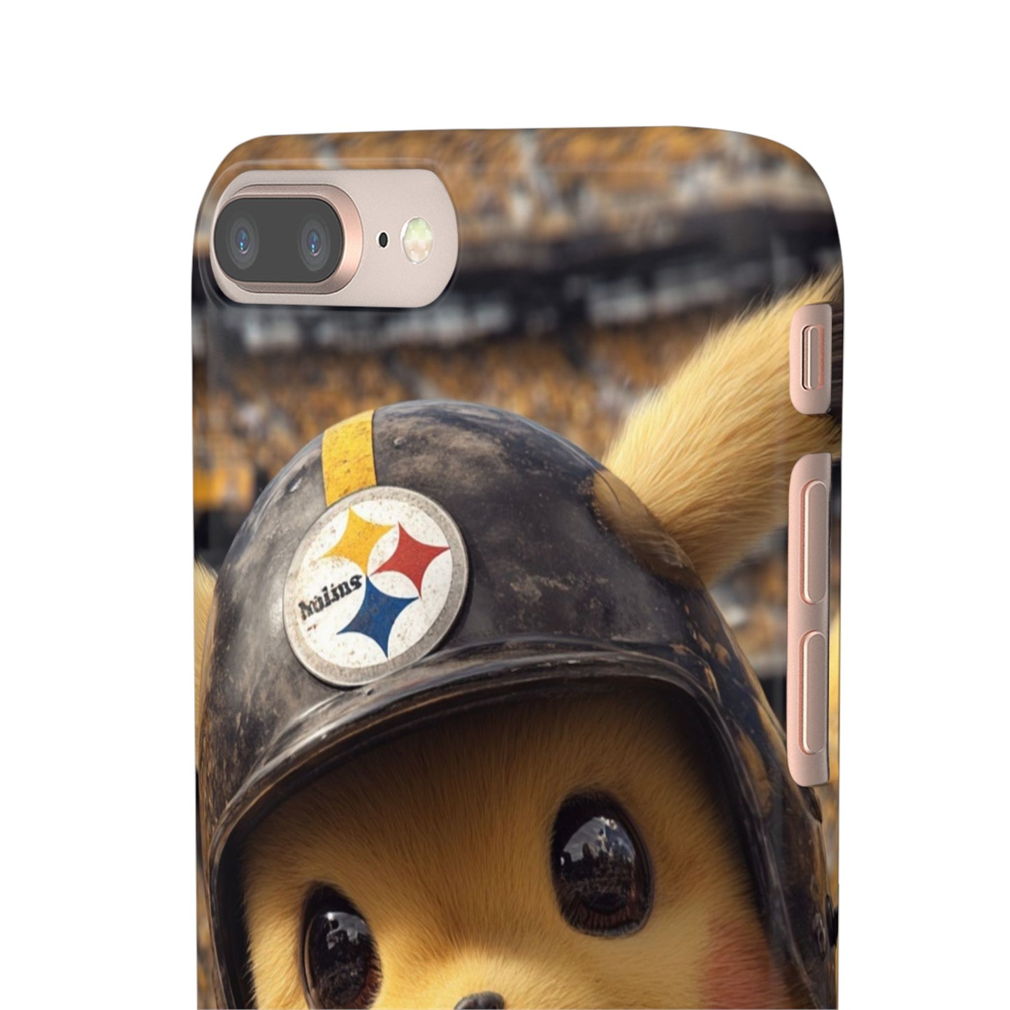 Fun Character Sports Snap Case, Phone Case, Fun Tech Accessory, Cute Gift for Gamers, Football Lovers, Kids.
