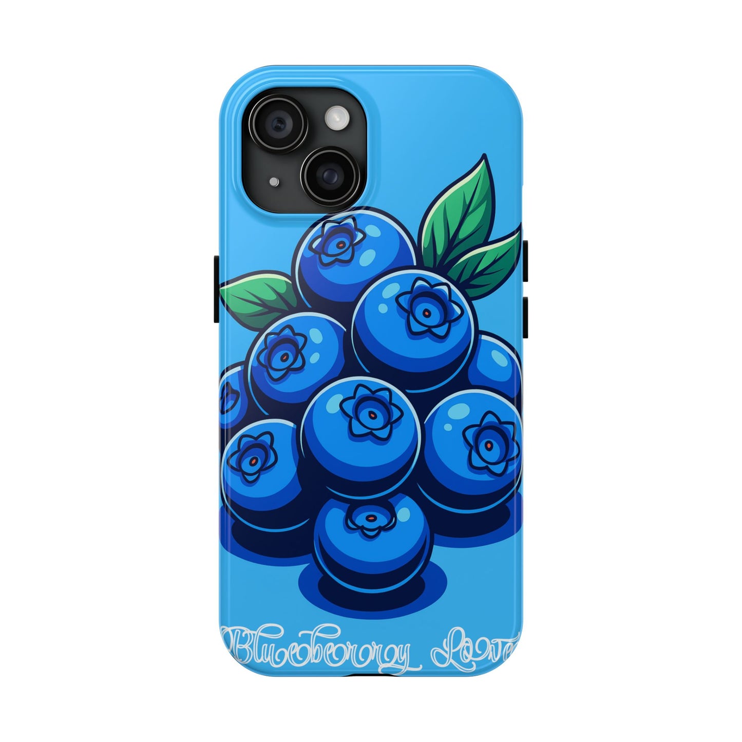 iPhone 17 Blueberry Delight Tough Phone Case, Cute Phone Cover, Fruit Lover Gift, Durable Phone Protector, Unique Smartphone Accessories