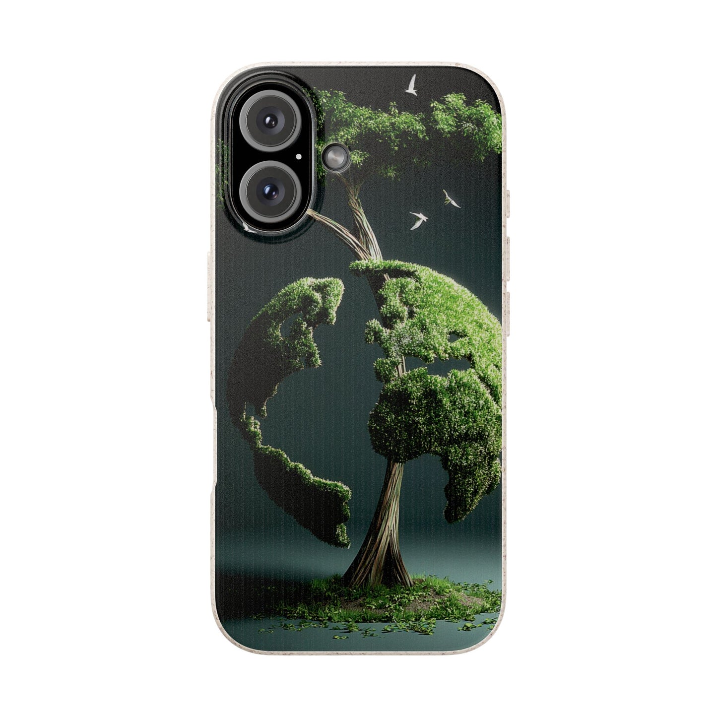 Eco-Friendly Phone Case with Nature Design, Sustainable iPhone Cover, Biodegradable Cellphone Accessories, Green Earth Gift, Earth Day [...]