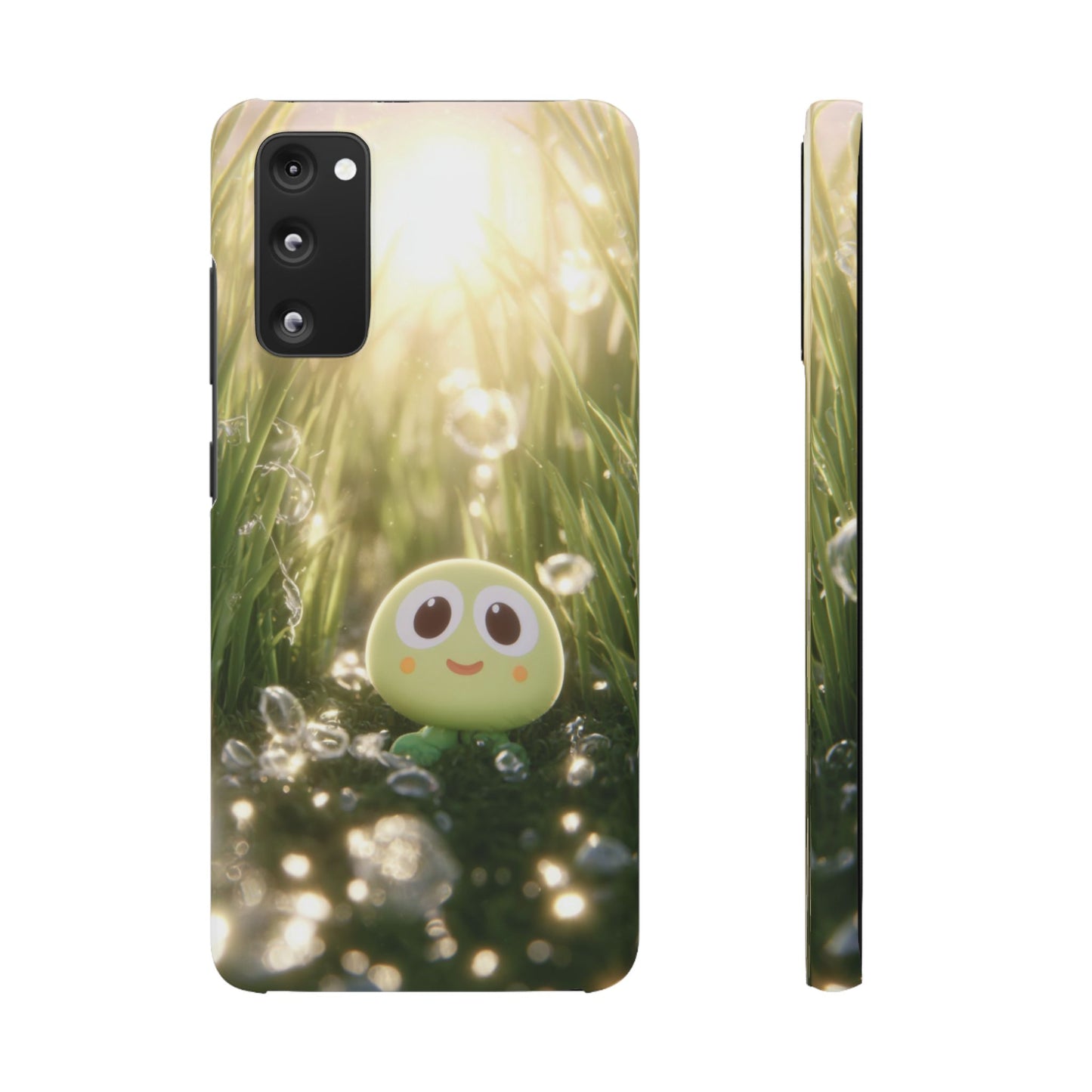 Cute Nature-Inspired Snap Case, Cartoon Phone Cover, Eco-Friendly Gift, Fun Accessory, Personalized Phone Case, Nature Lover's Gift