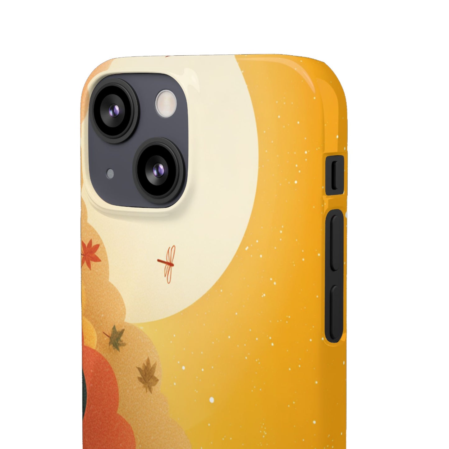 Autumn Sunset Snap Case, Fall Phone Cover, Nature-Themed Accessory, Gift for Her, Seasonal Aesthetic