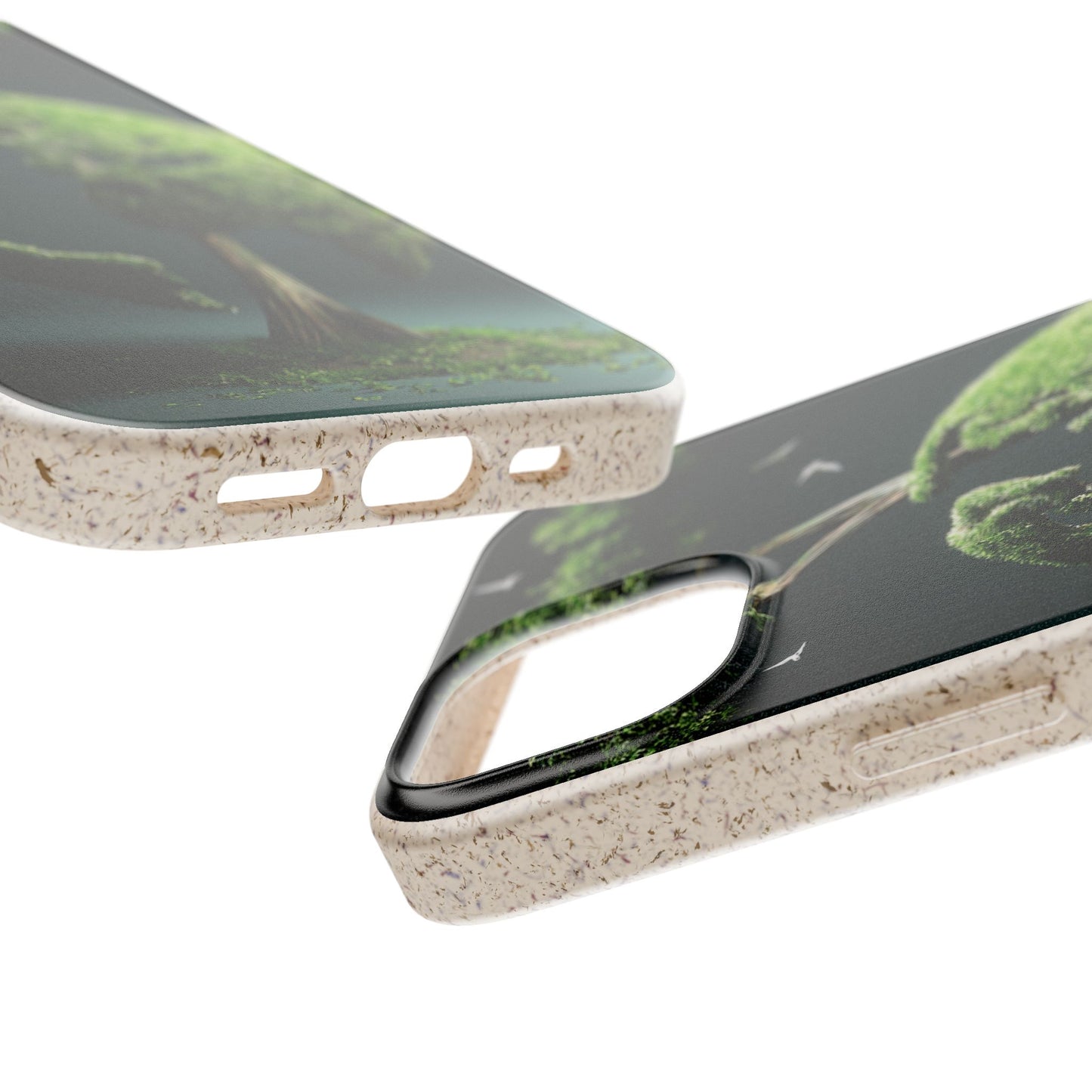 Eco-Friendly Phone Case with Nature Design, Sustainable iPhone Cover, Biodegradable Cellphone Accessories, Green Earth Gift, Earth Day [...]
