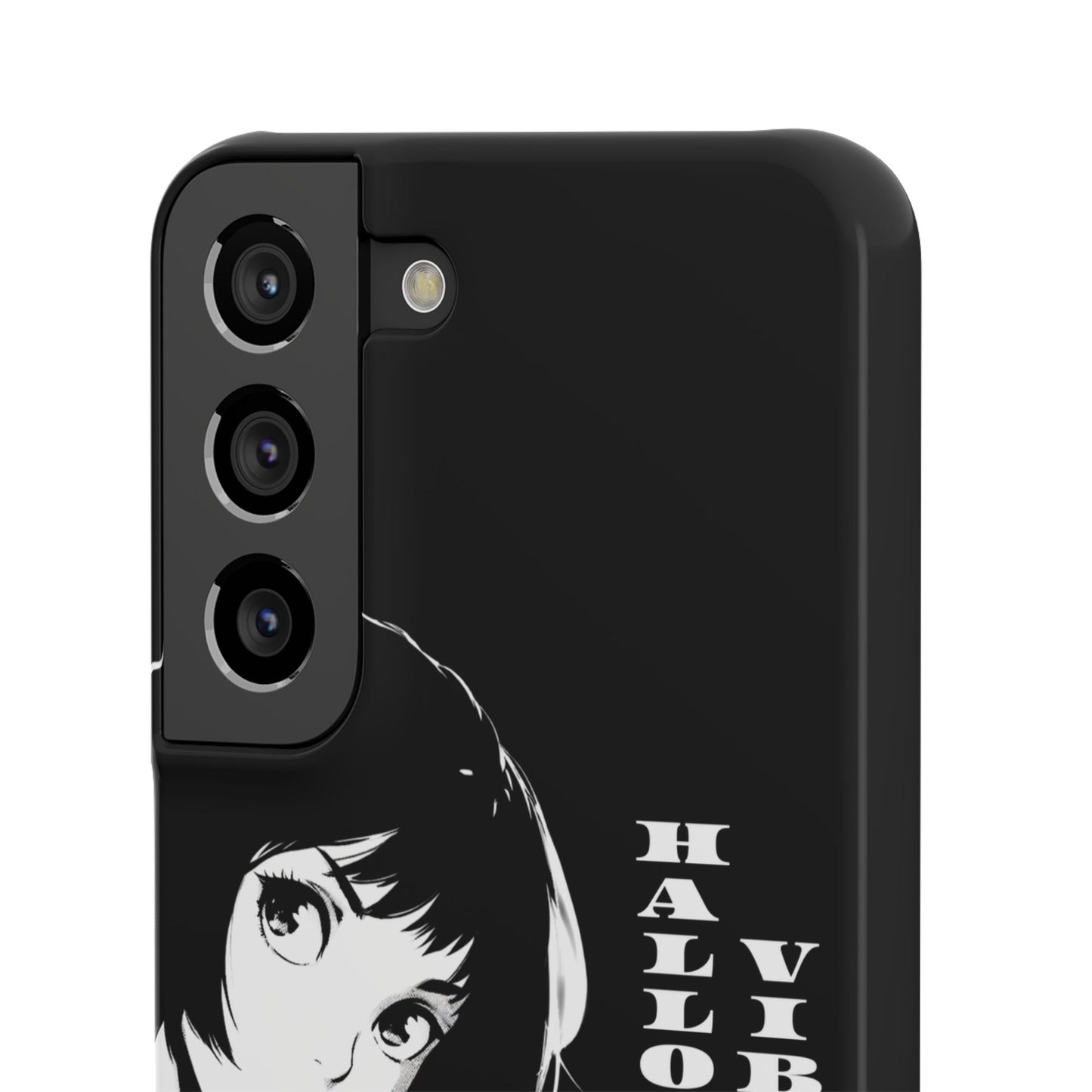 Halloween Vibes Snap Case Black and White Protective Phone Cover for iPhone and Samsung