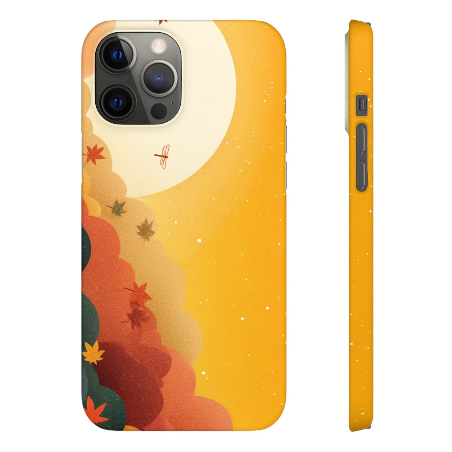 Autumn Sunset Snap Case, Fall Phone Cover, Nature-Themed Accessory, Gift for Her, Seasonal Aesthetic