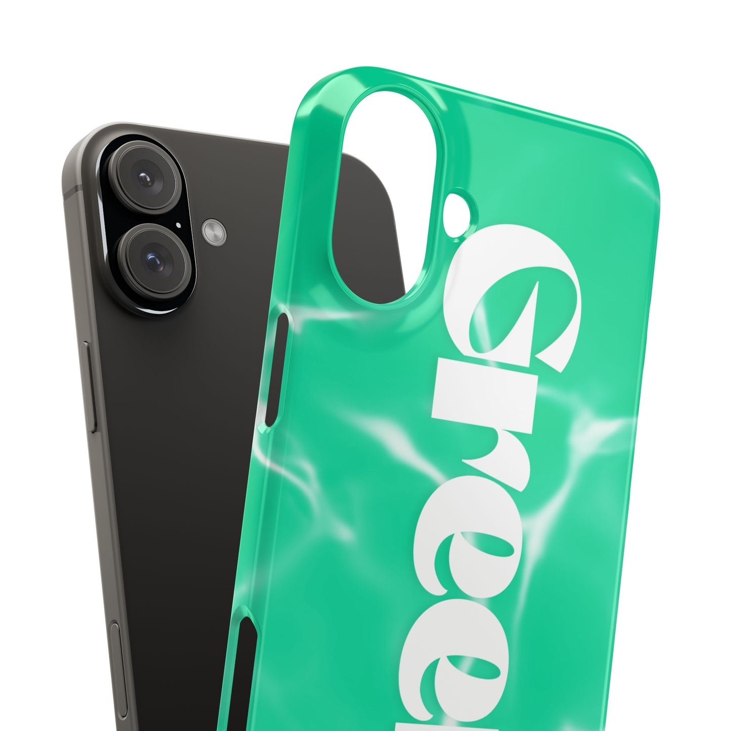 Aqua Pool Vibe Snap Case, Tropical Phone Cover, Summer Accessory, Trendy Gift for Friends, Beach Lover's Essential