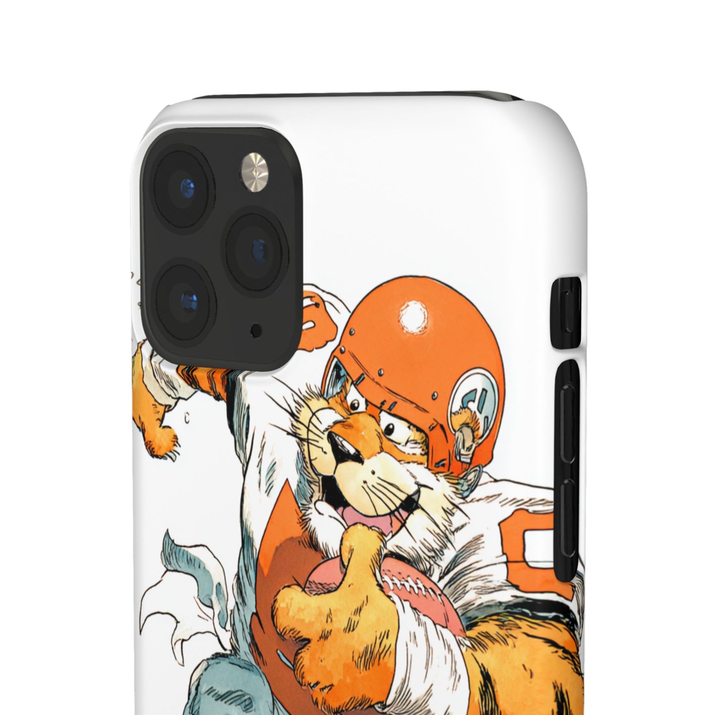 Cincinnati Bengals Snap Cases, Football Fans Phone Case, Tiger Cartoon Art Design, Football Lover Gift, Protective Phone Cover