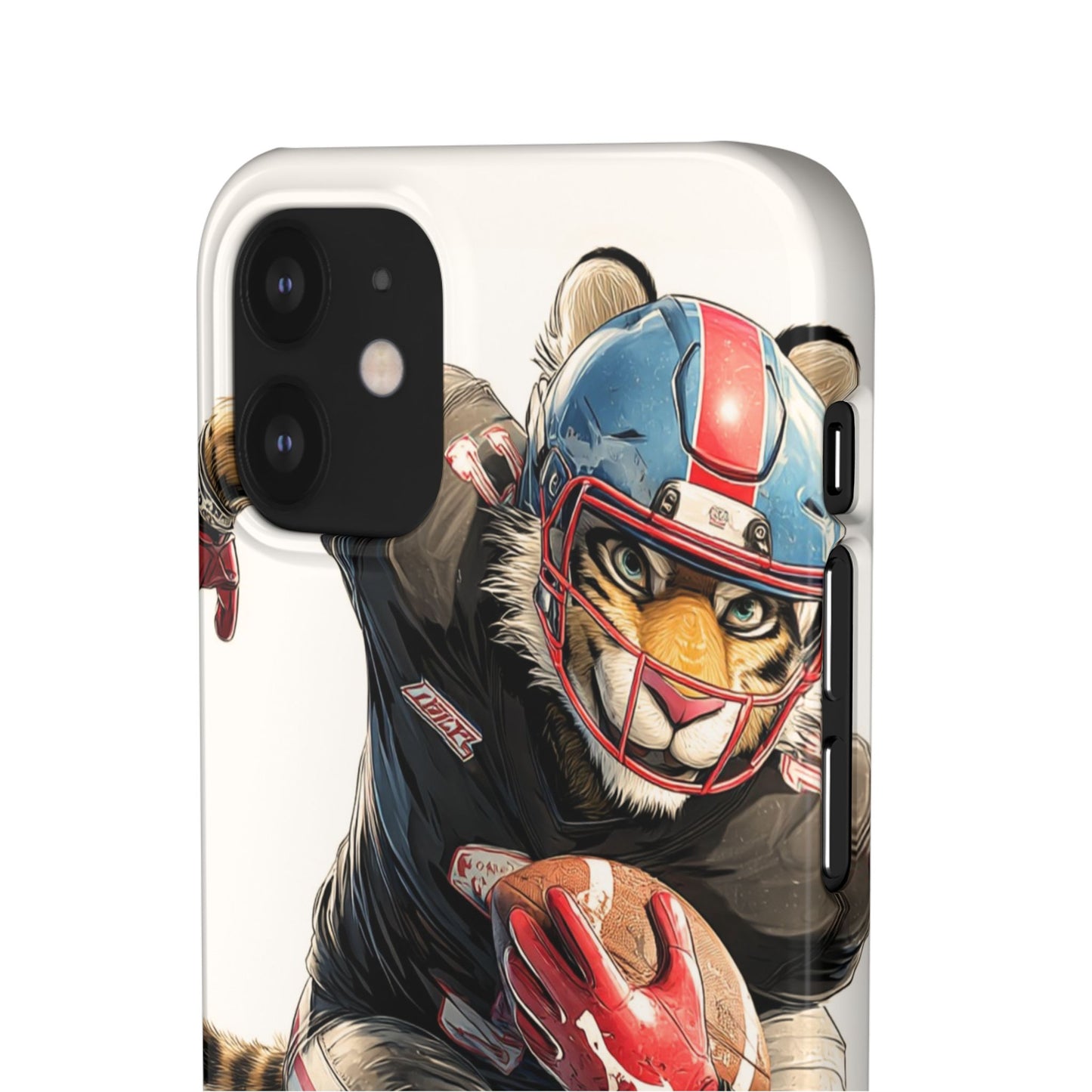 Sporty Animal Snap Cases for Phone, Unique Art, Gift for Sports Lovers, Fun Design for Gamers, iPhone Accessories