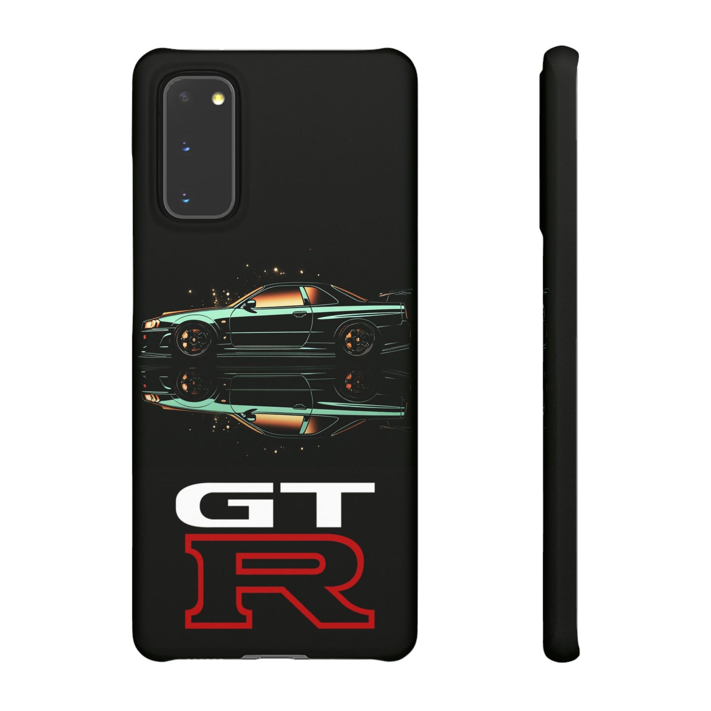 Green Skyleine R34 GTR Art Snap Case and Protective Phone Cover For iPhone and Samsung