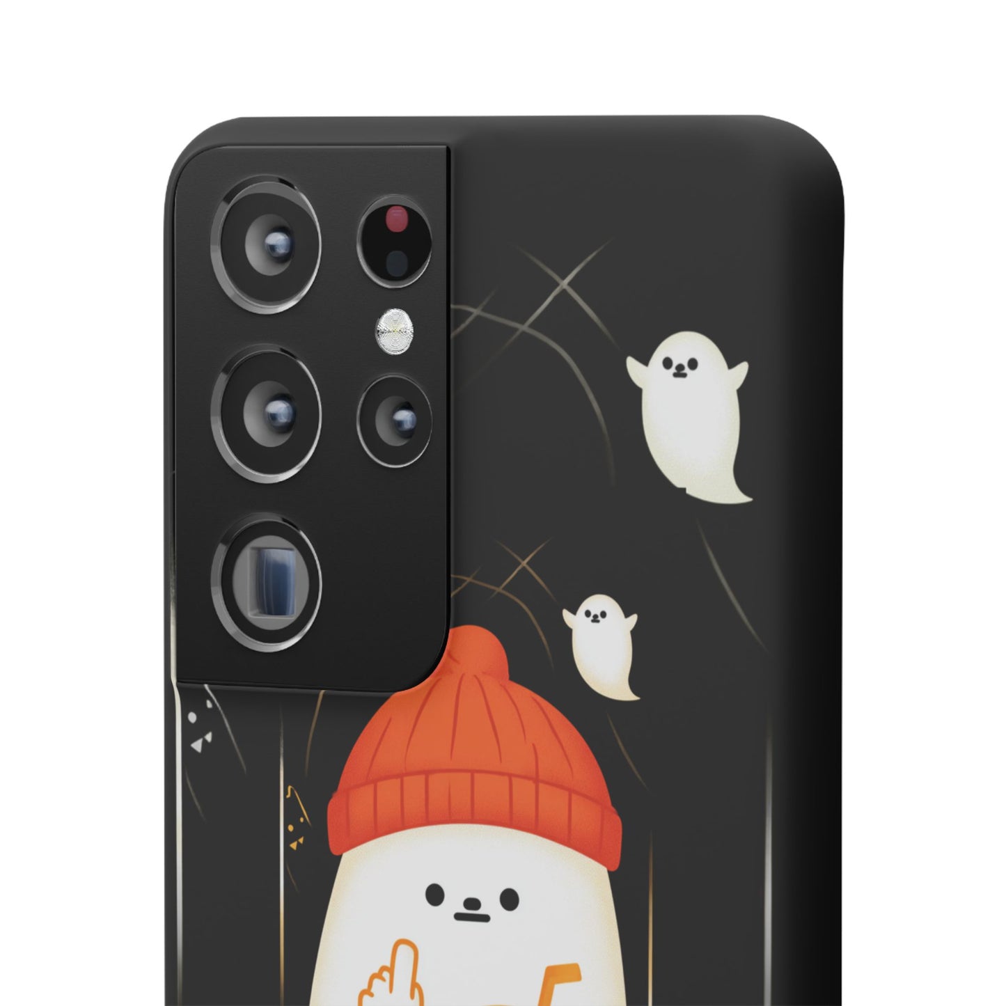 Spook You Halloween Ghost Snap Case Kawaii Protective Phone Cover for iPhone and Samsung