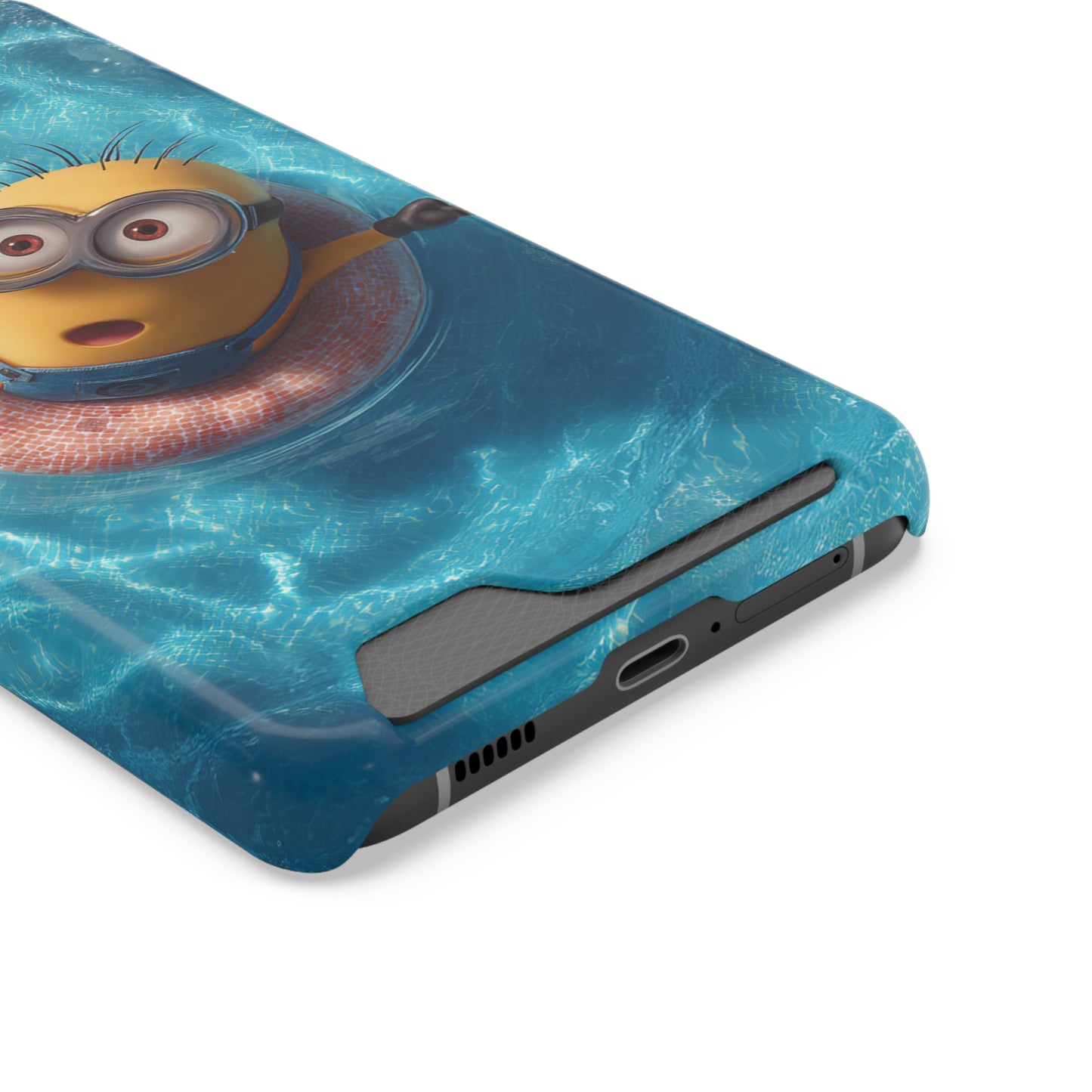 Minion Phone Case with Card Holder, Fun and Functional Accessory for Kids, Smartphone Case, Gift for Minion Fans, Unique Mobile Cover, [...]
