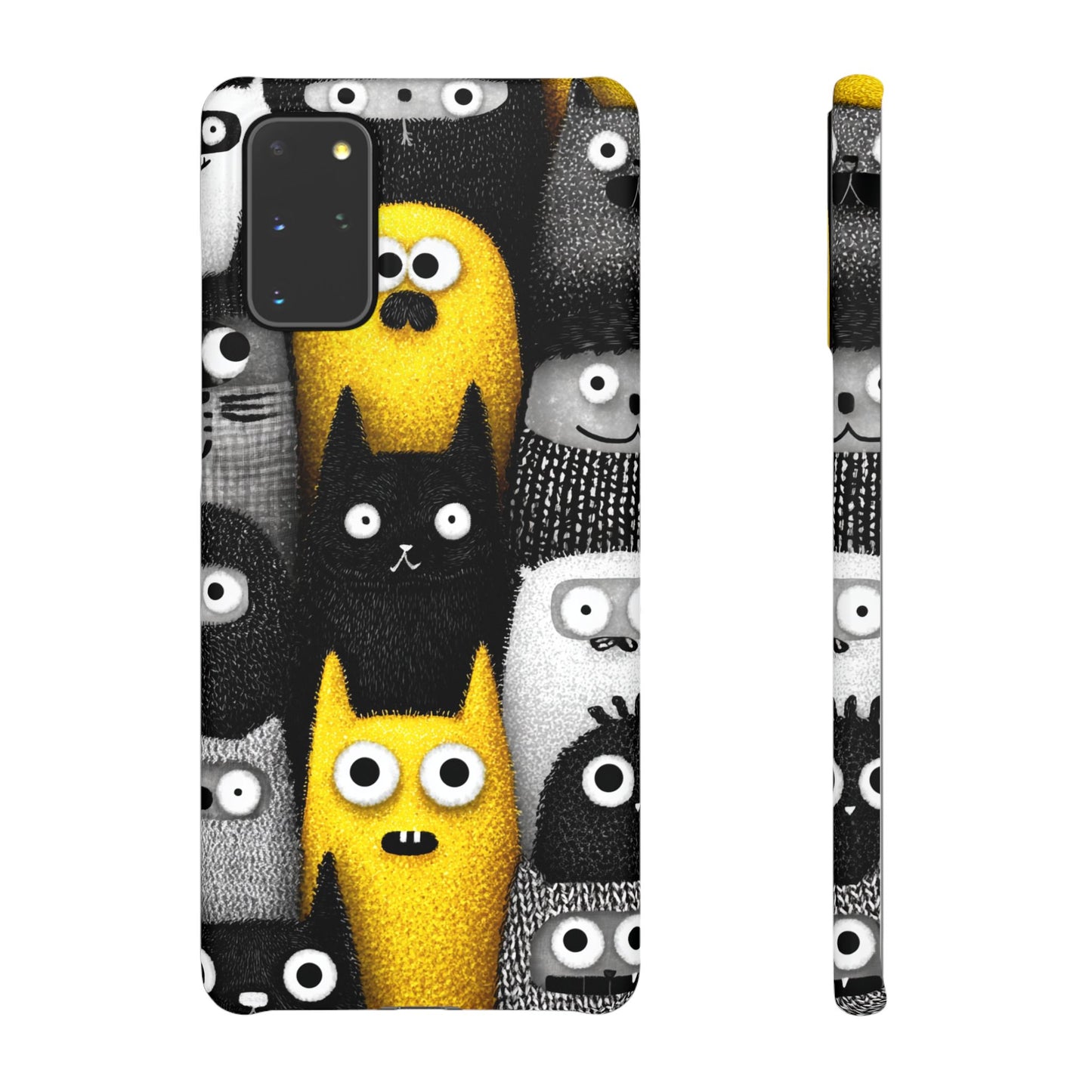 Colorful Character Snap Cases, Cute Phone Cover, Unique Gift for Kids, Fun Accessory, Perfect for Birthdays, Holidays
