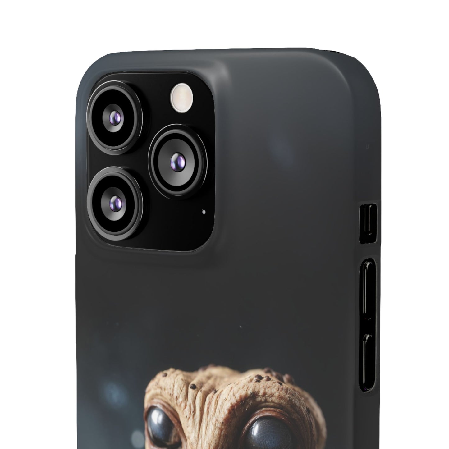 Alien Coffee Snap Case, Unique Phone Cover, Pop Culture Accessory, Gift for Sci-Fi Lovers, Customizable Phone Case