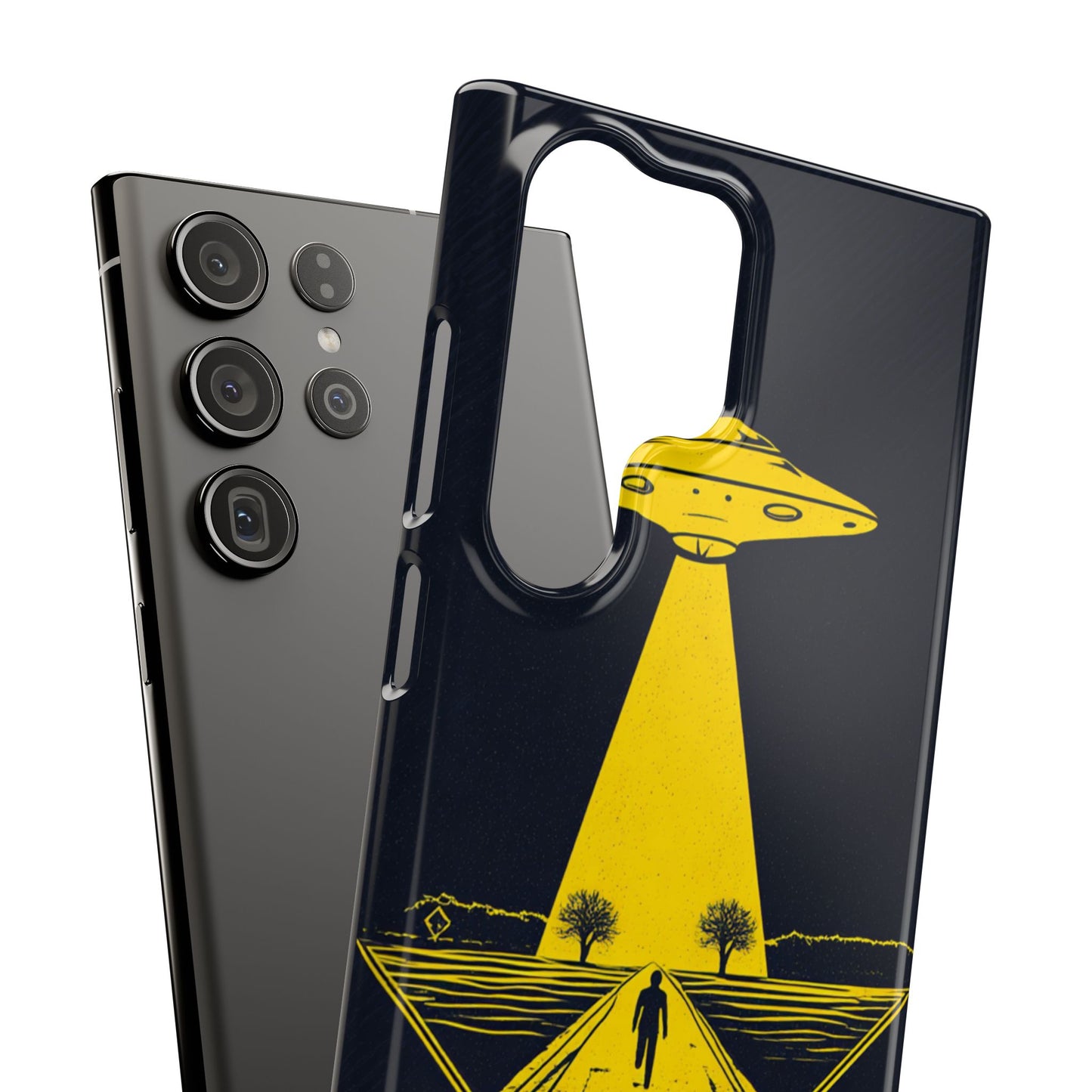 UFO Phone Case - Cosmic Alien Design, Cell Phone Cover, Sci-Fi Accessory, Gift for Space Lovers, Unique Tech Gear