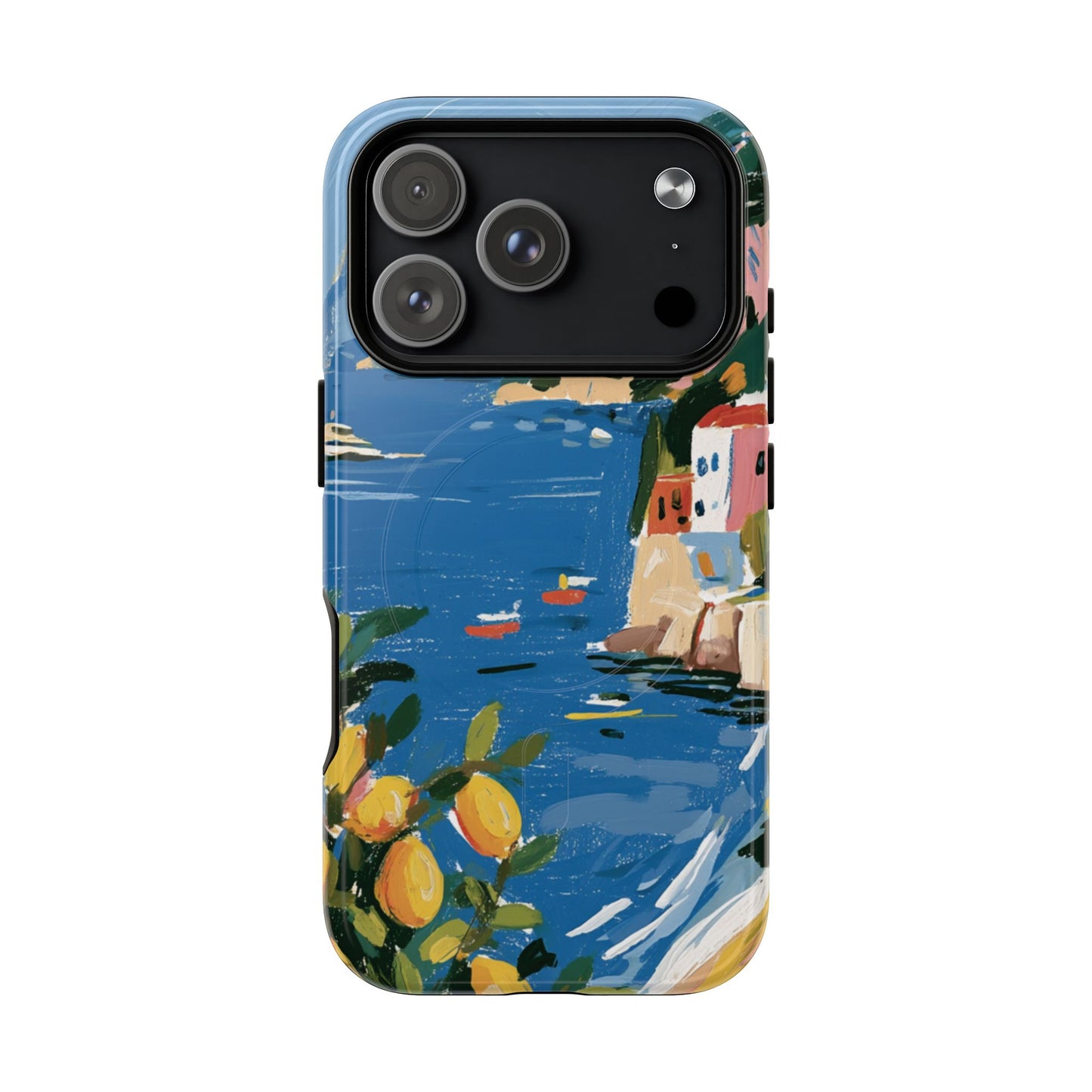 Mediterranean Coastal Phone Case – Tough Magnetic Protective Cover
