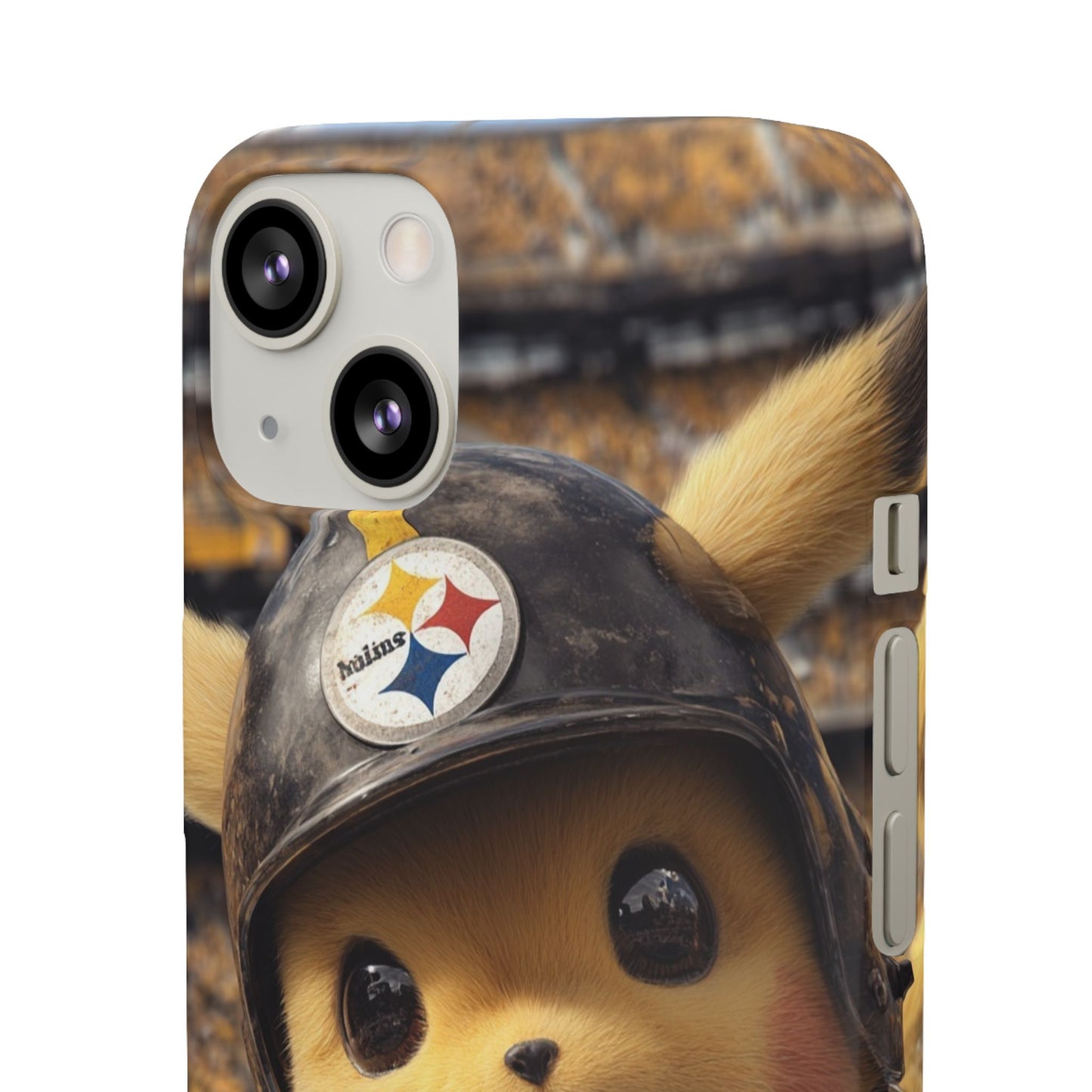 Fun Character Sports Snap Case, Phone Case, Fun Tech Accessory, Cute Gift for Gamers, Football Lovers, Kids.