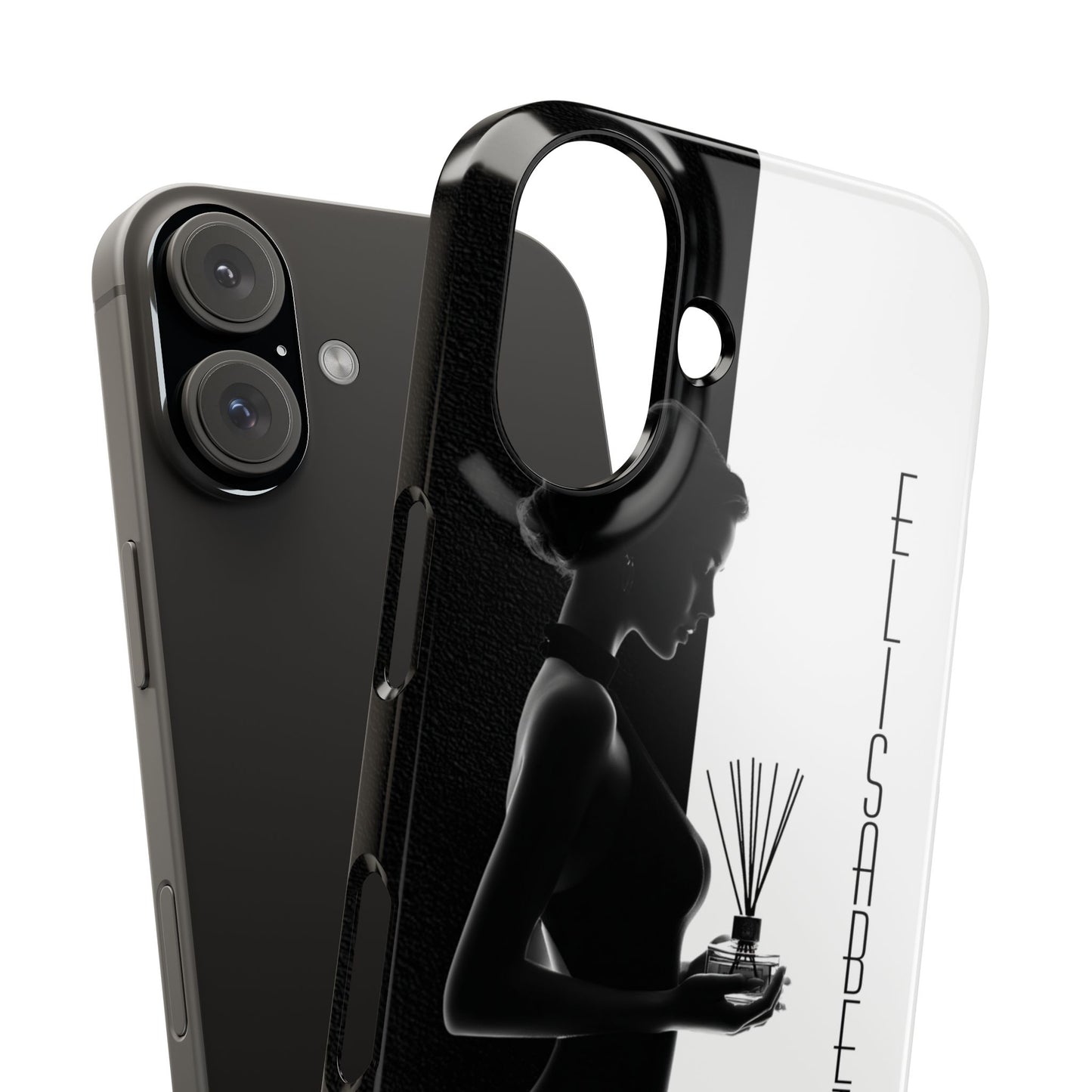 Custom Black and White Snap Case for Women Phone Cover for iPhone and Samsung