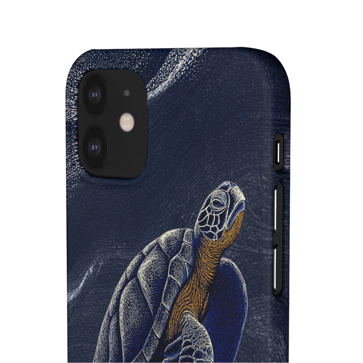 Marine Turtle Snap Case for Nature Lovers Phone Covers For Iphones and Samsungs Customization