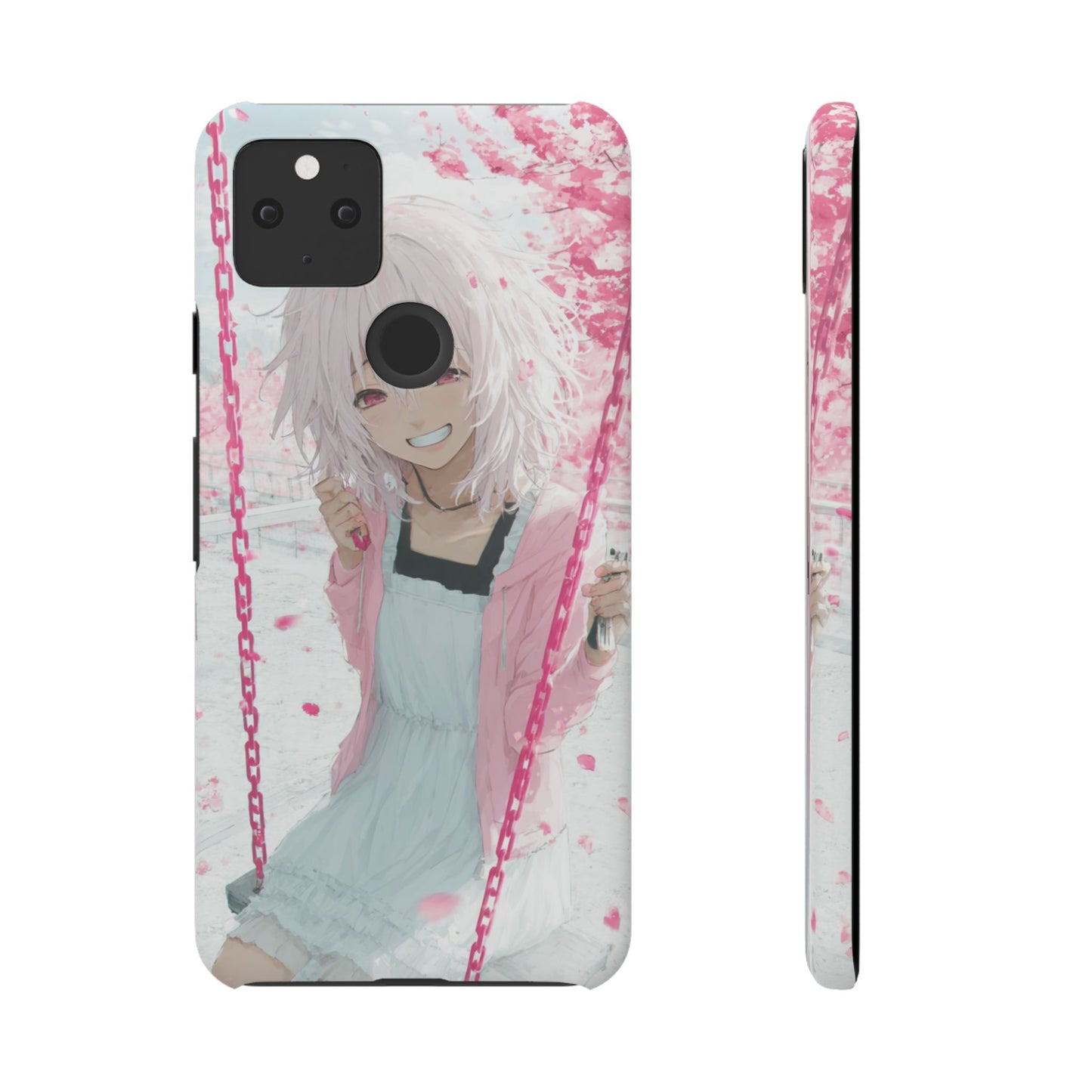 Anime Character Snap Cases for Phone, Cute Aesthetic Phone Cover, Gifts for Otaku, Floral Design, Unique Phone Cases