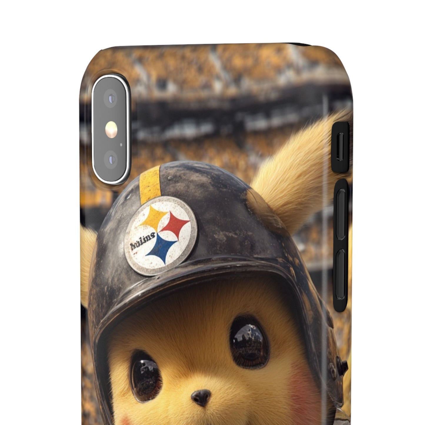 Fun Character Sports Snap Case, Phone Case, Fun Tech Accessory, Cute Gift for Gamers, Football Lovers, Kids.