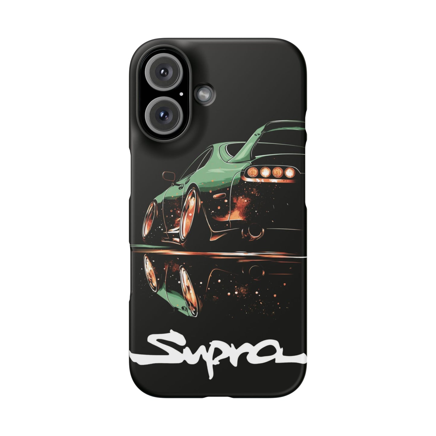 A80 MK4 Green Supra Art Snap Case and Protective Phone Cover For iPhone and Samsung
