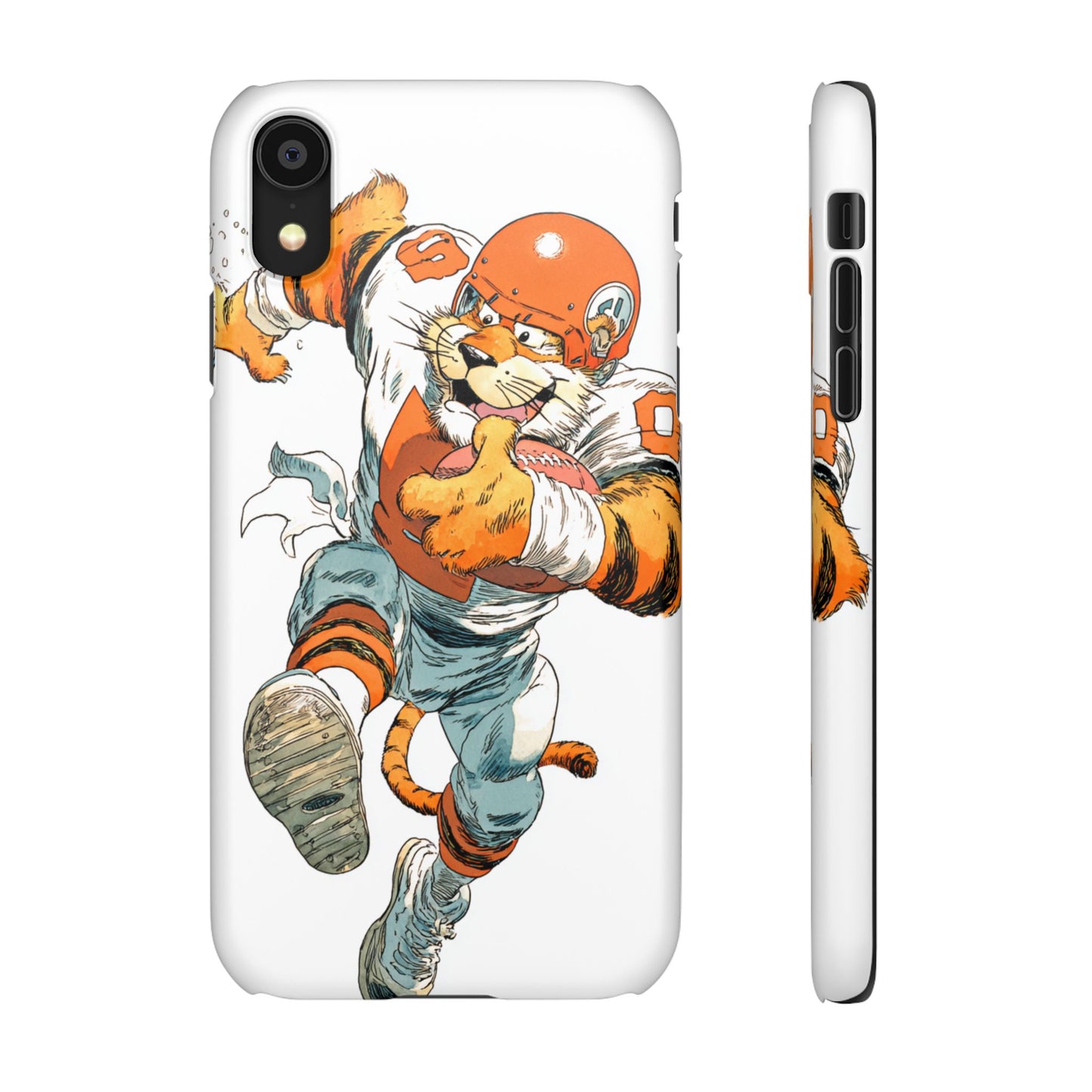 Cincinnati Bengals Snap Cases, Football Fans Phone Case, Tiger Cartoon Art Design, Football Lover Gift, Protective Phone Cover