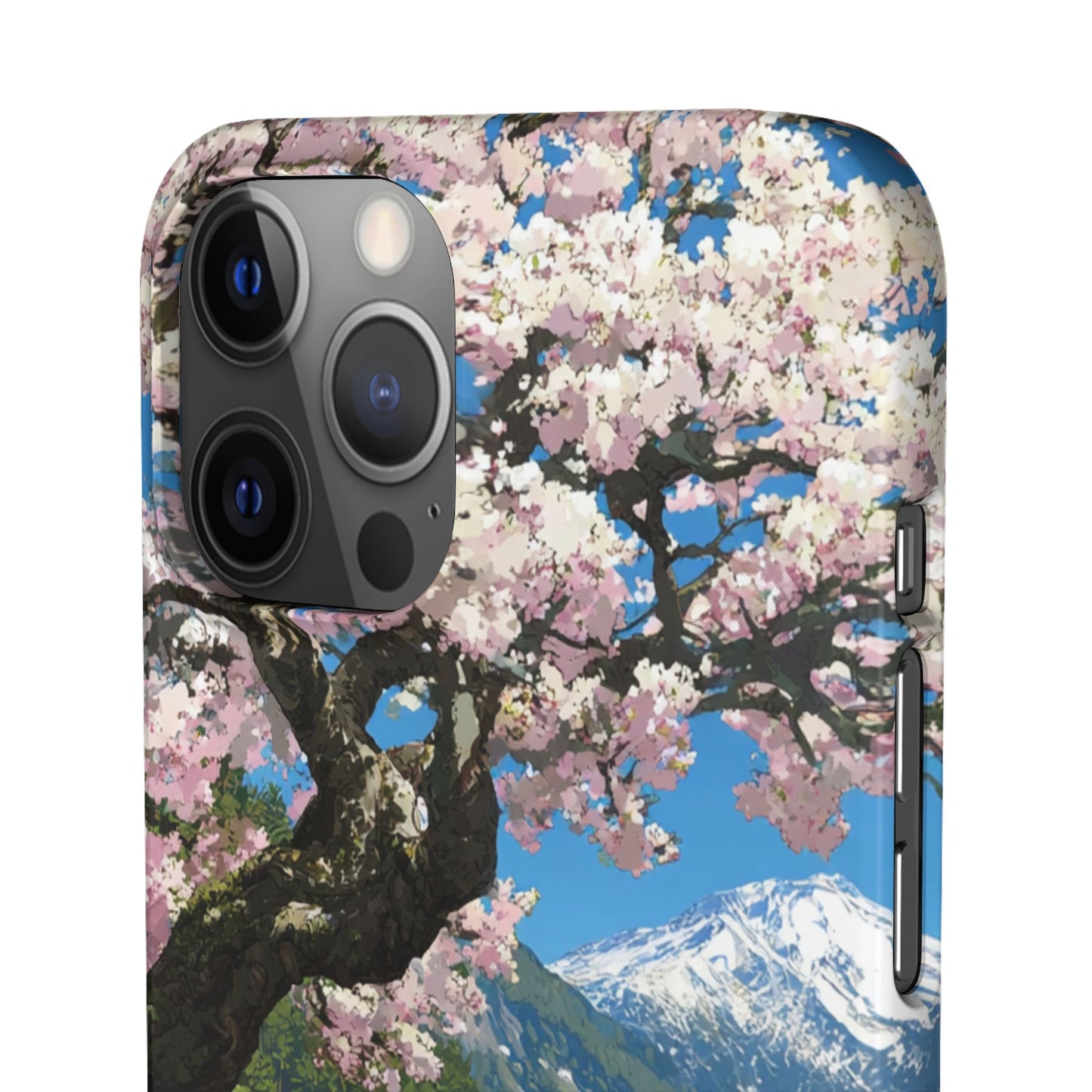 Nature-Inspired Snap Cases for Phone Protection, Floral Phone Covers, Cherry Blossom Aesthetic, Gifts for Nature Lovers, Spring Accessories