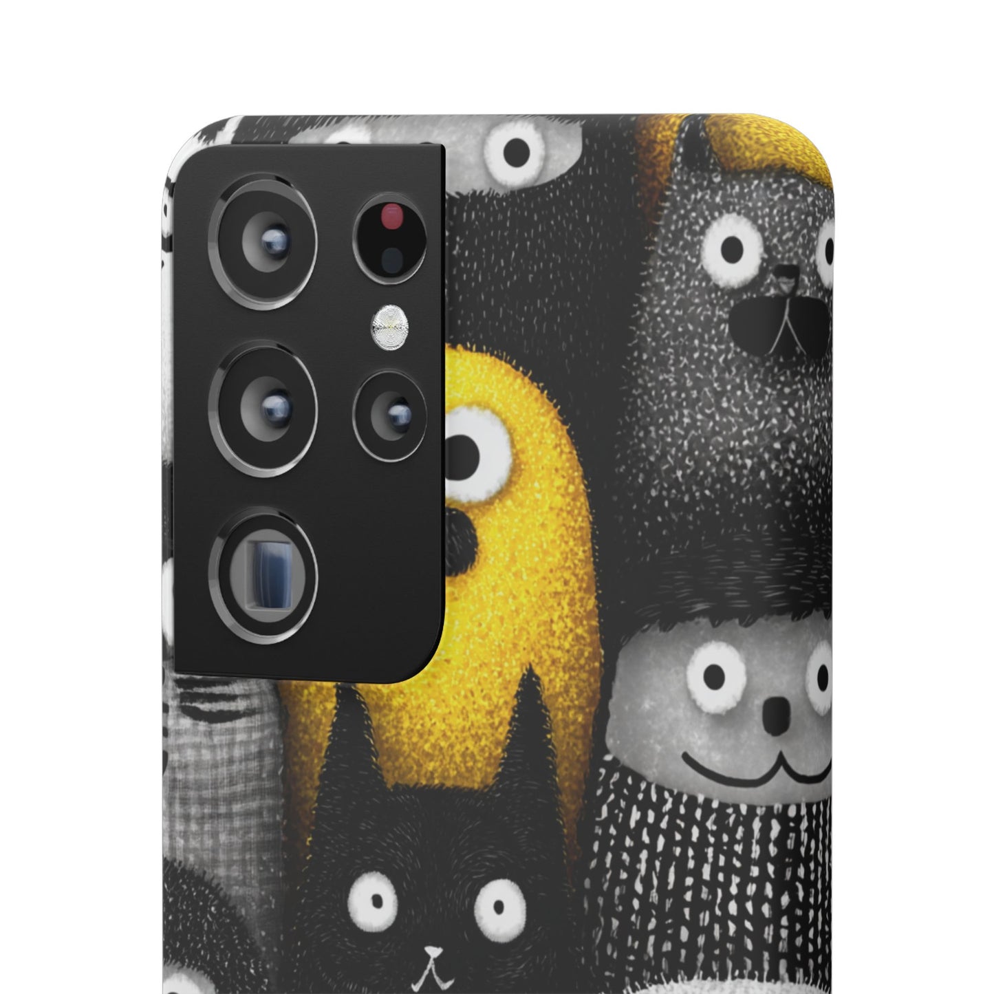 Colorful Character Snap Cases, Cute Phone Cover, Unique Gift for Kids, Fun Accessory, Perfect for Birthdays, Holidays