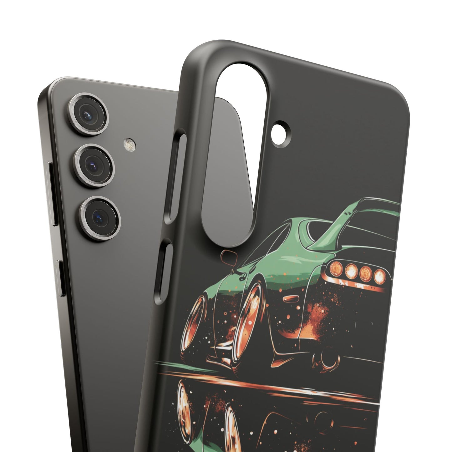 A80 MK4 Green Supra Art Snap Case and Protective Phone Cover For iPhone and Samsung