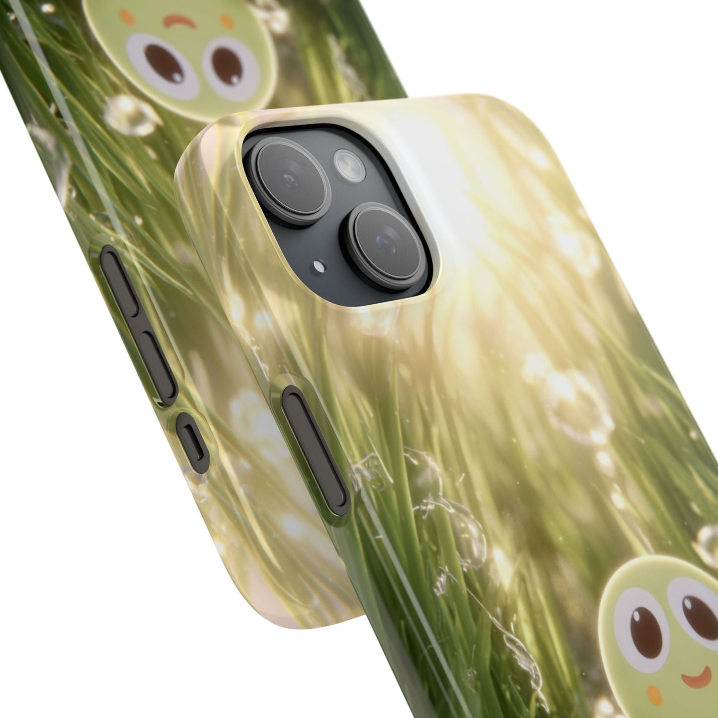 Cute Nature-Inspired Snap Case, Cartoon Phone Cover, Eco-Friendly Gift, Fun Accessory, Personalized Phone Case, Nature Lover's Gift