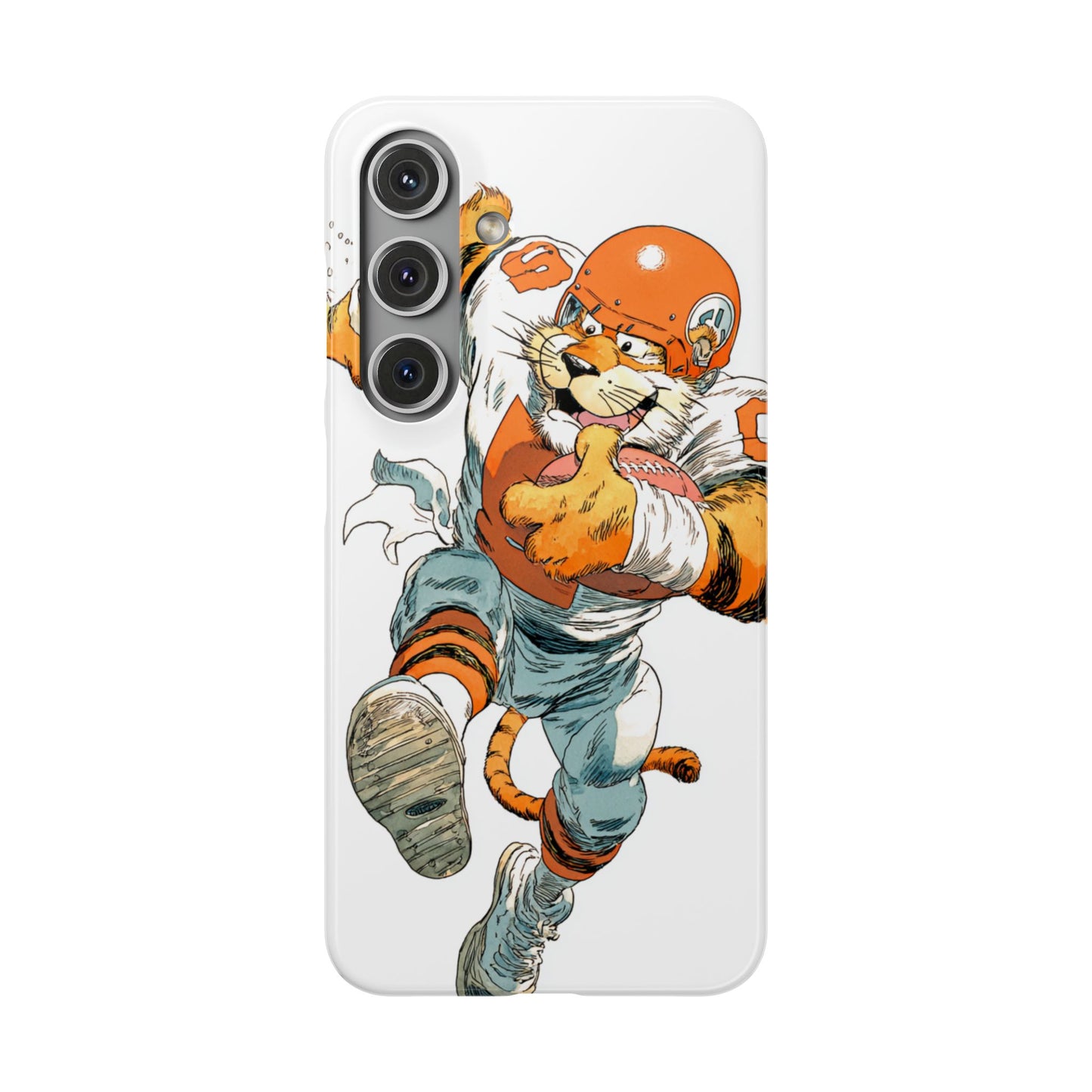 Cincinnati Bengals Snap Cases, Football Fans Phone Case, Tiger Cartoon Art Design, Football Lover Gift, Protective Phone Cover