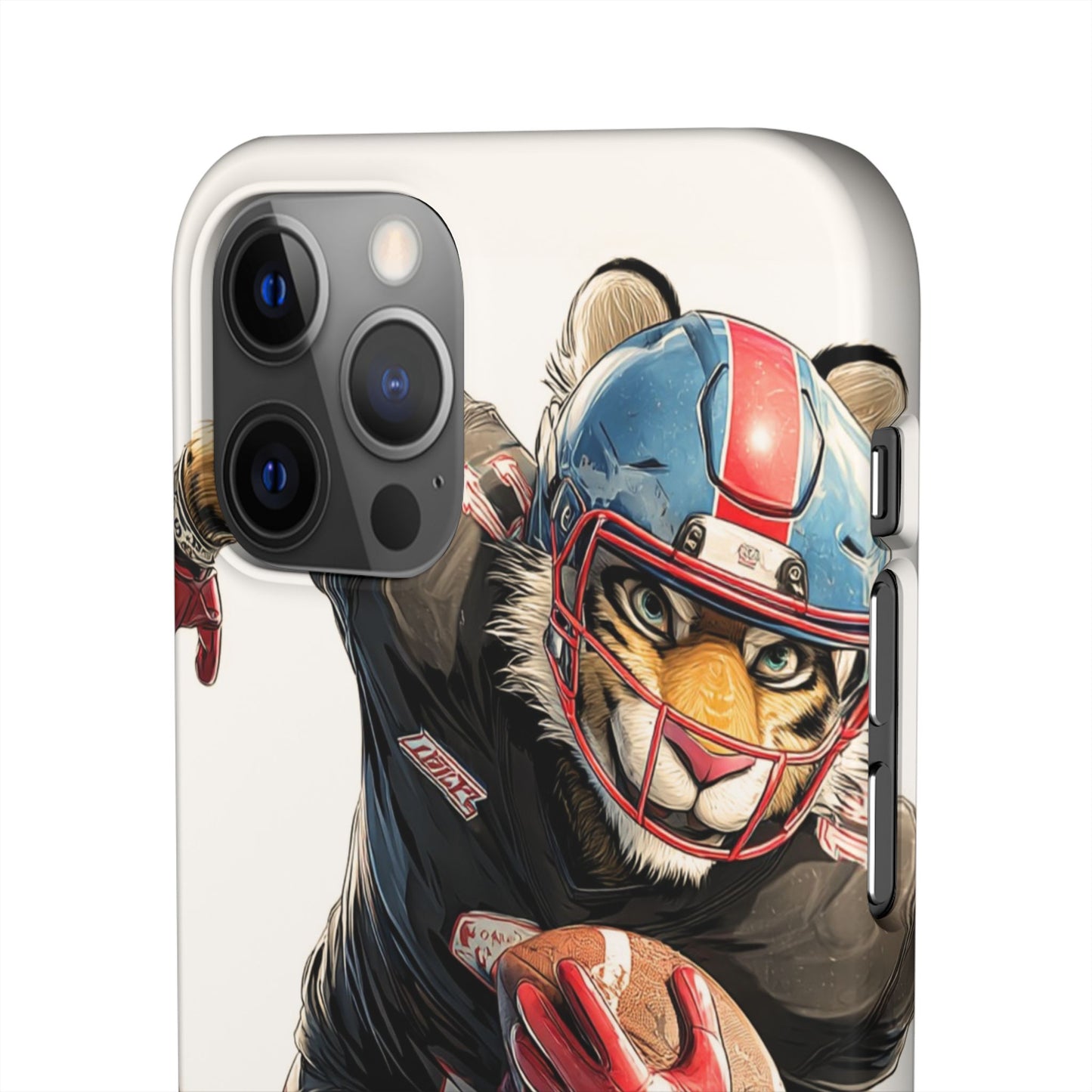 Sporty Animal Snap Cases for Phone, Unique Art, Gift for Sports Lovers, Fun Design for Gamers, iPhone Accessories