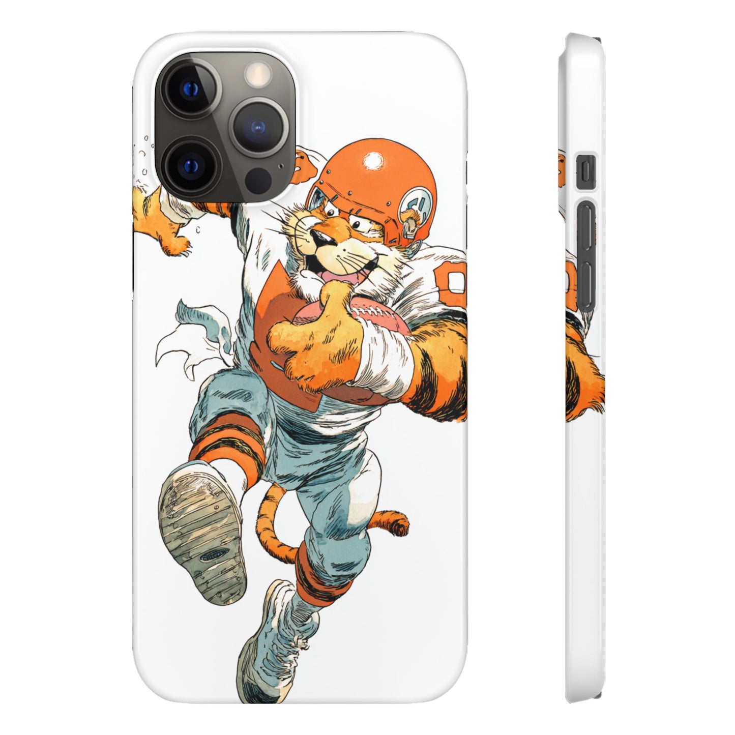 Cincinnati Bengals Snap Cases, Football Fans Phone Case, Tiger Cartoon Art Design, Football Lover Gift, Protective Phone Cover