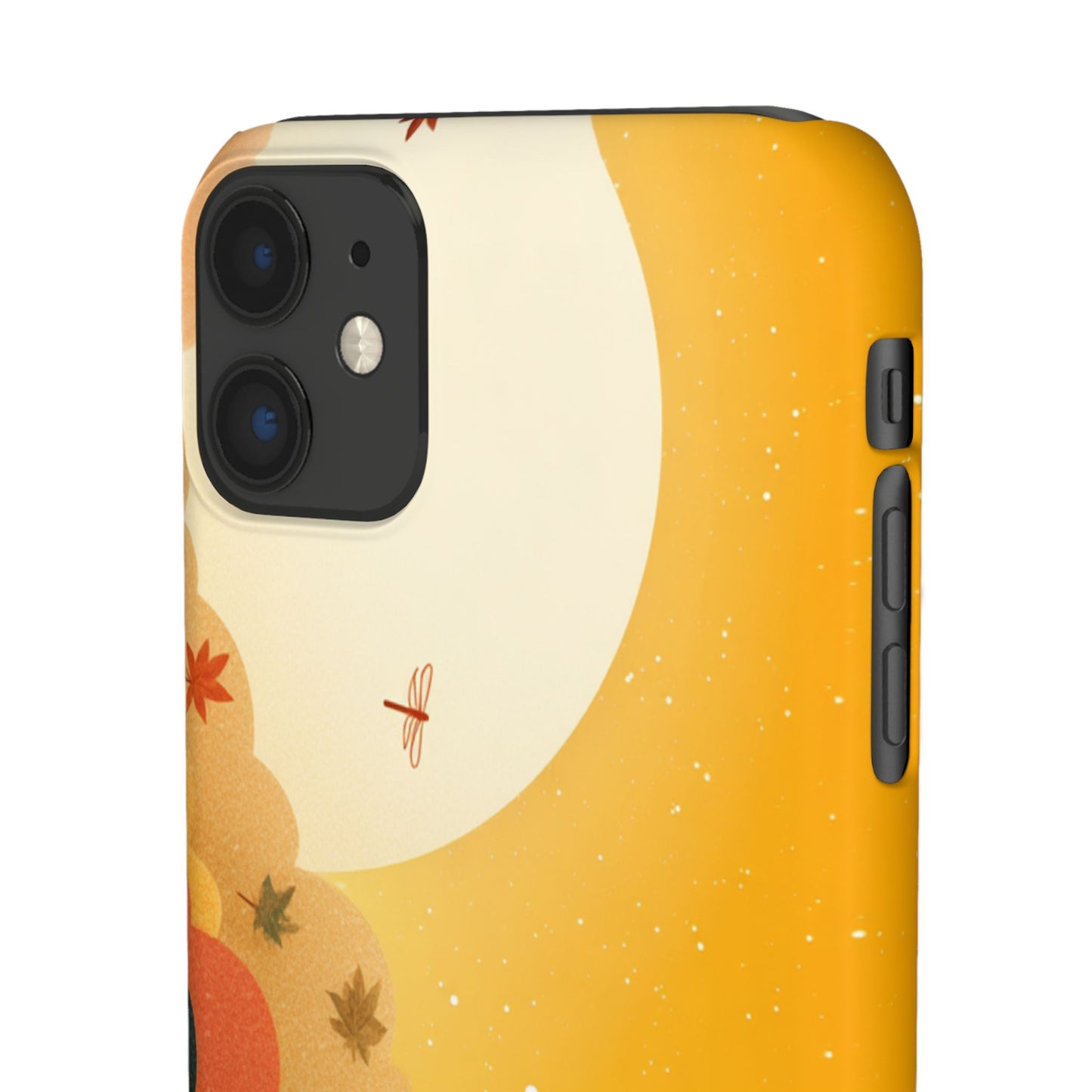 Autumn Sunset Snap Case, Fall Phone Cover, Nature-Themed Accessory, Gift for Her, Seasonal Aesthetic