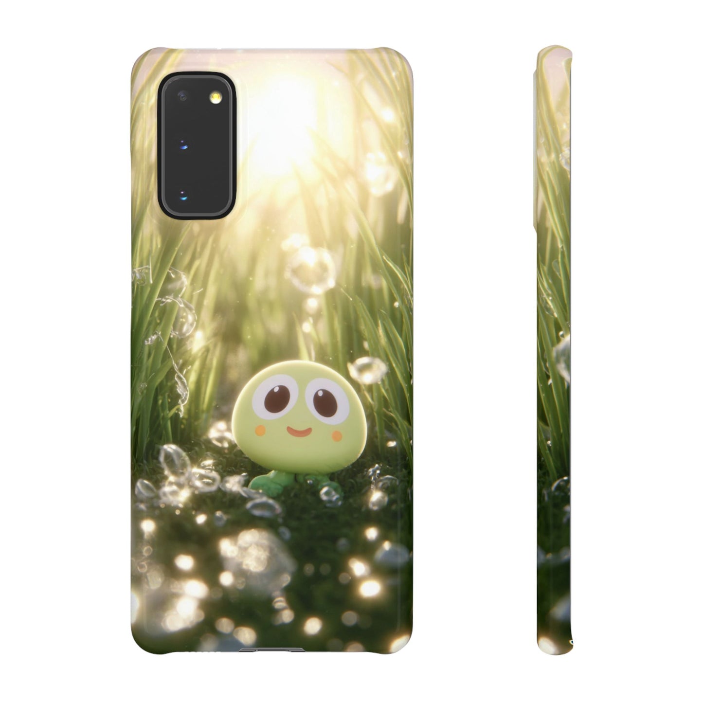 Cute Nature-Inspired Snap Case, Cartoon Phone Cover, Eco-Friendly Gift, Fun Accessory, Personalized Phone Case, Nature Lover's Gift
