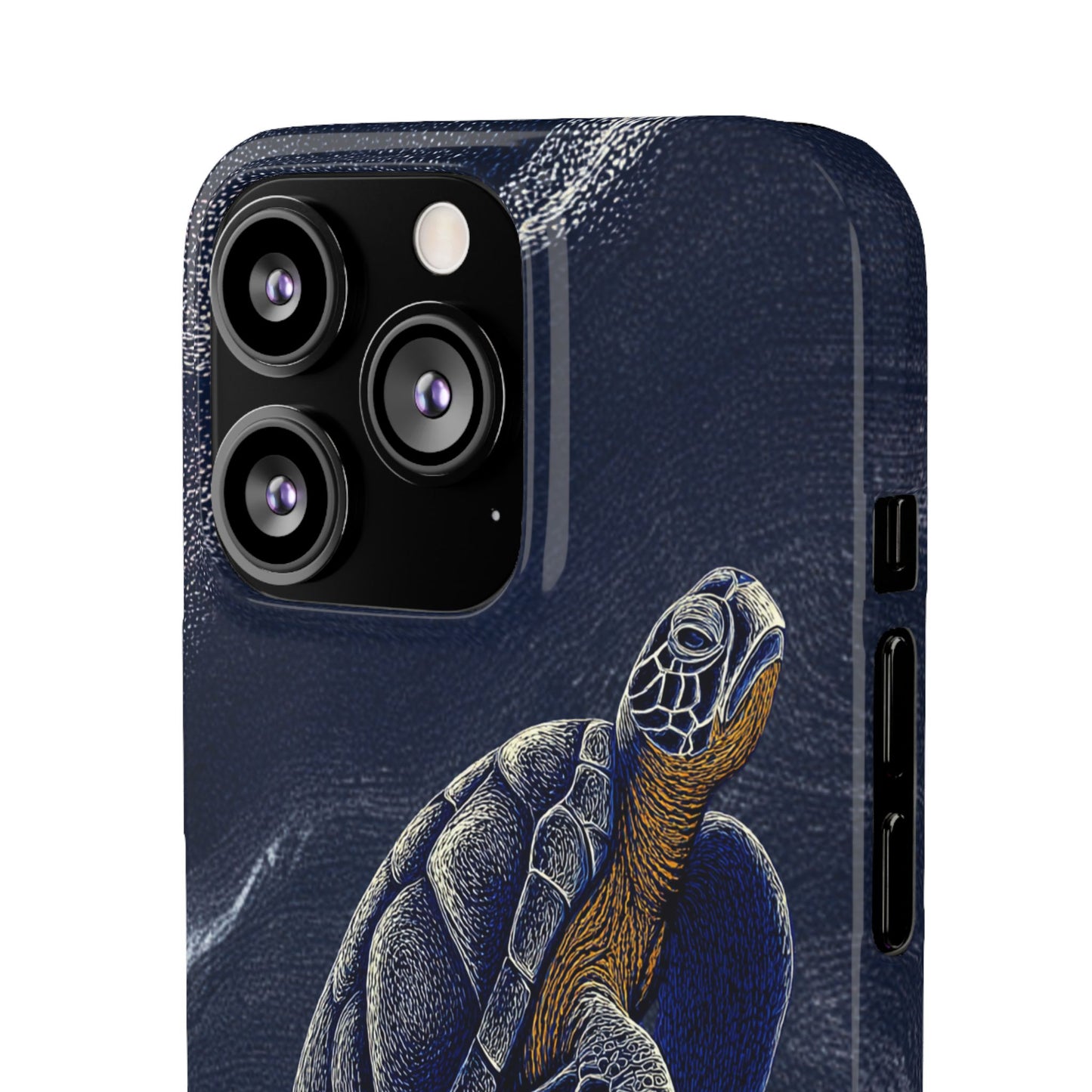 Marine Turtle Snap Case for Nature Lovers Phone Covers For Iphones and Samsungs Customization