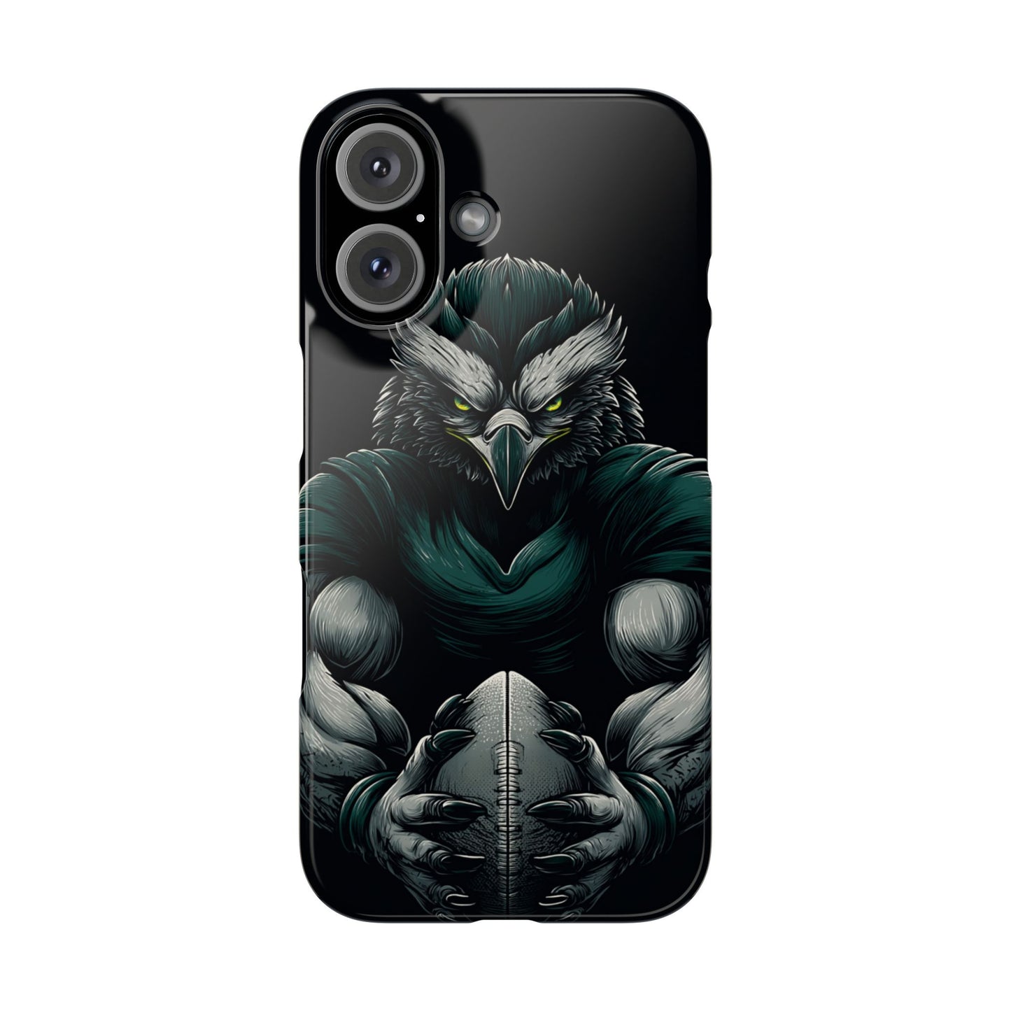 Philadelphia Eagles Art Snap Case, NFL Phone Cover, Sports Fan Gift, Football Team Accessories, Protective Cell Phone Shell