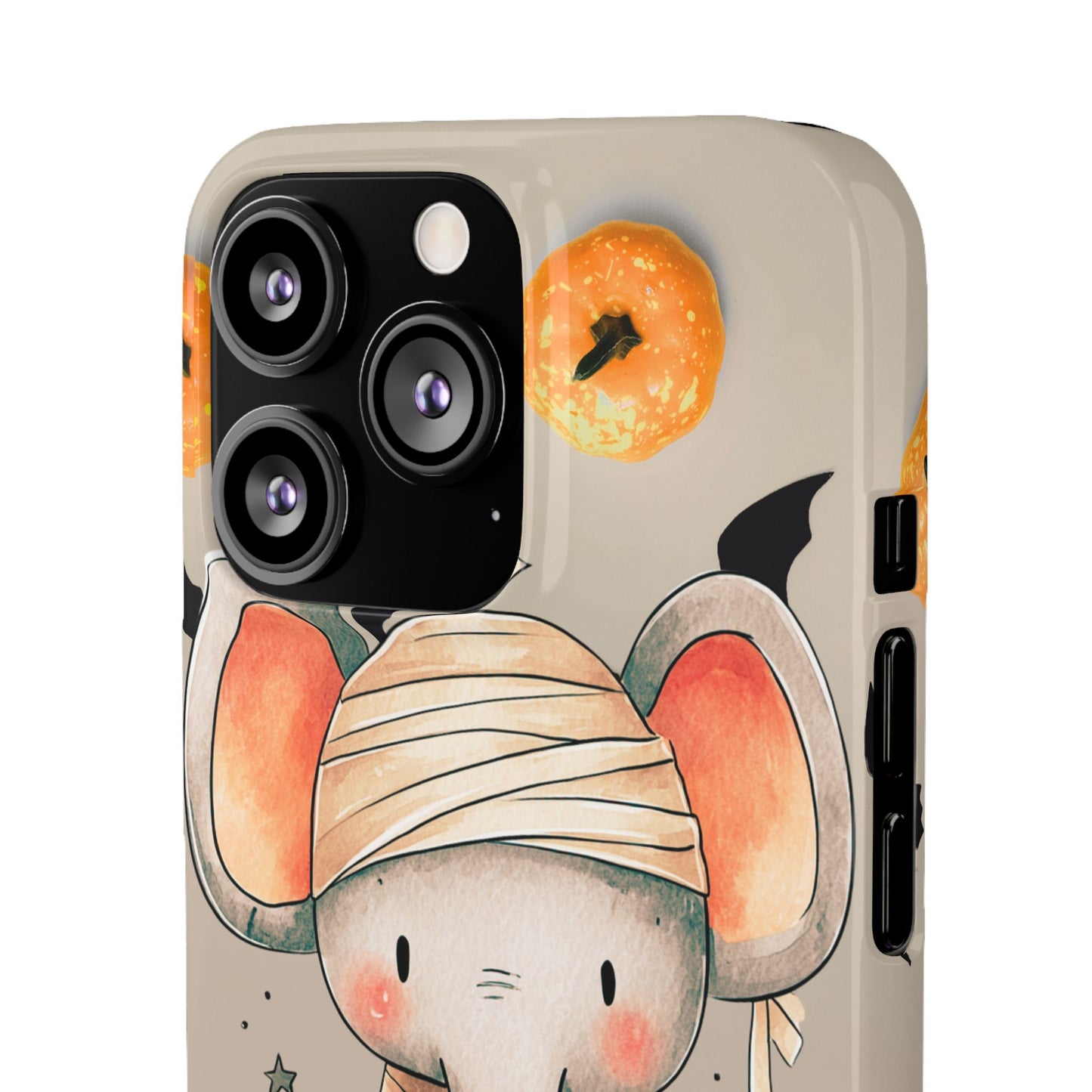 Halloween Vibe Elephant Snap Case for iPhone and Samsung