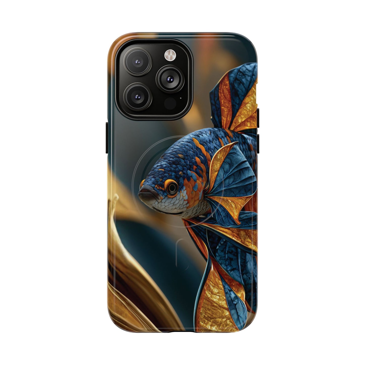 Koi Fish Tough Magnetic Phone Case — Protective Artistic Fish Design