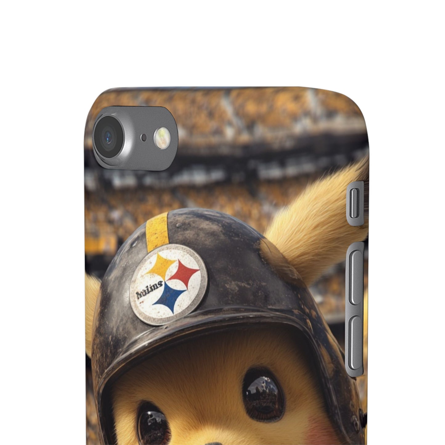 Fun Character Sports Snap Case, Phone Case, Fun Tech Accessory, Cute Gift for Gamers, Football Lovers, Kids.