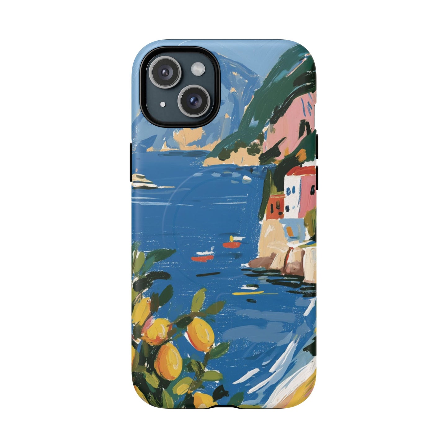Mediterranean Coastal Phone Case – Tough Magnetic Protective Cover