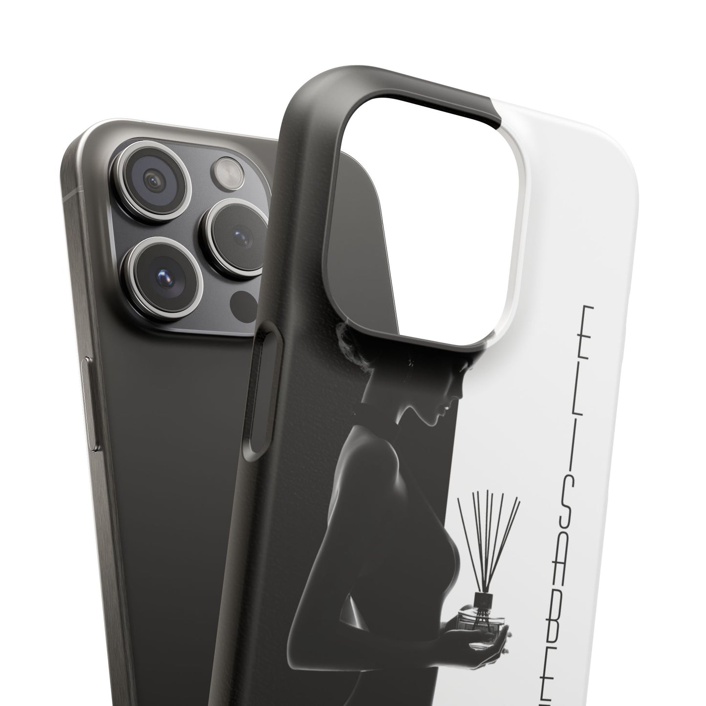 Custom Black and White Snap Case for Women Phone Cover for iPhone and Samsung