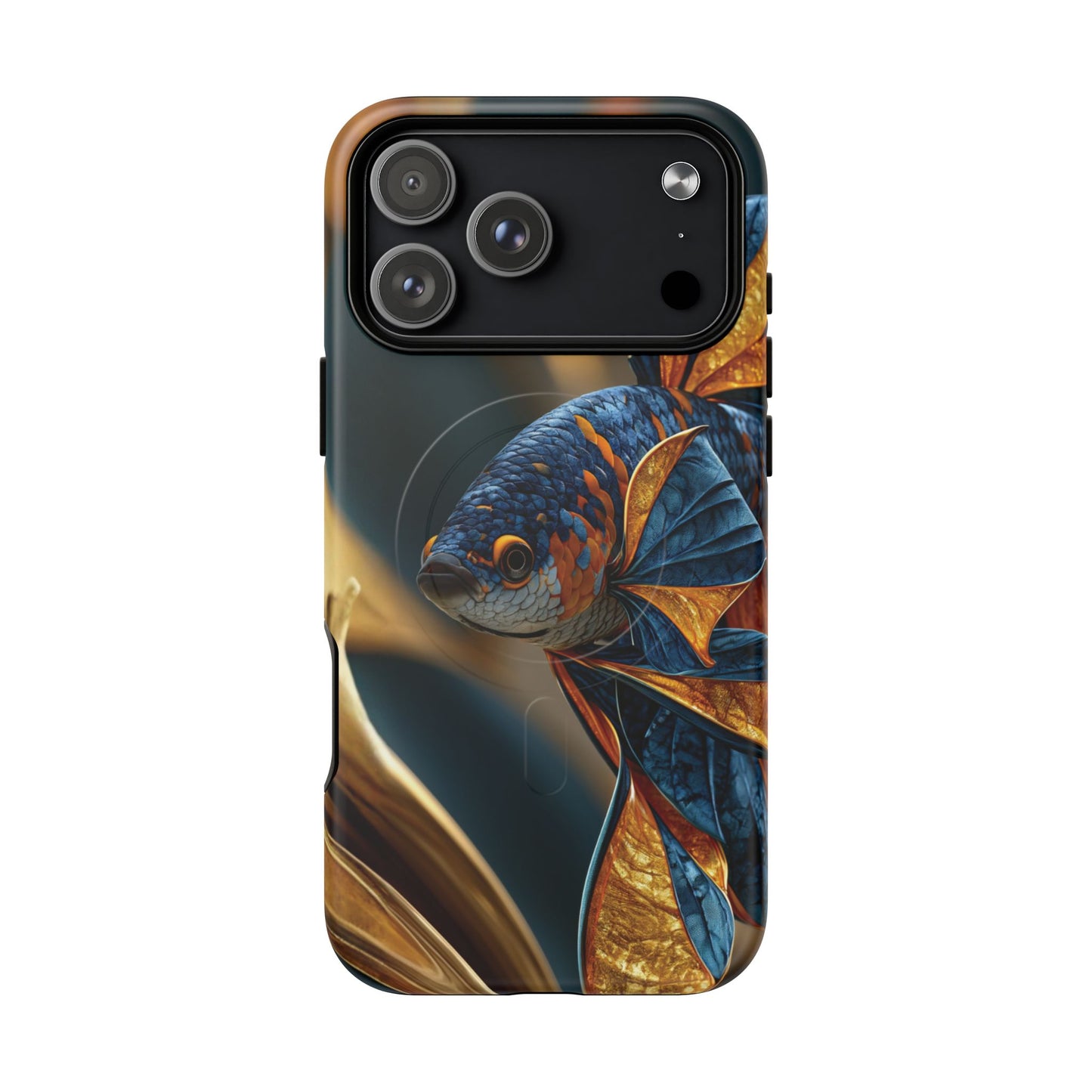 Koi Fish Tough Magnetic Phone Case — Protective Artistic Fish Design