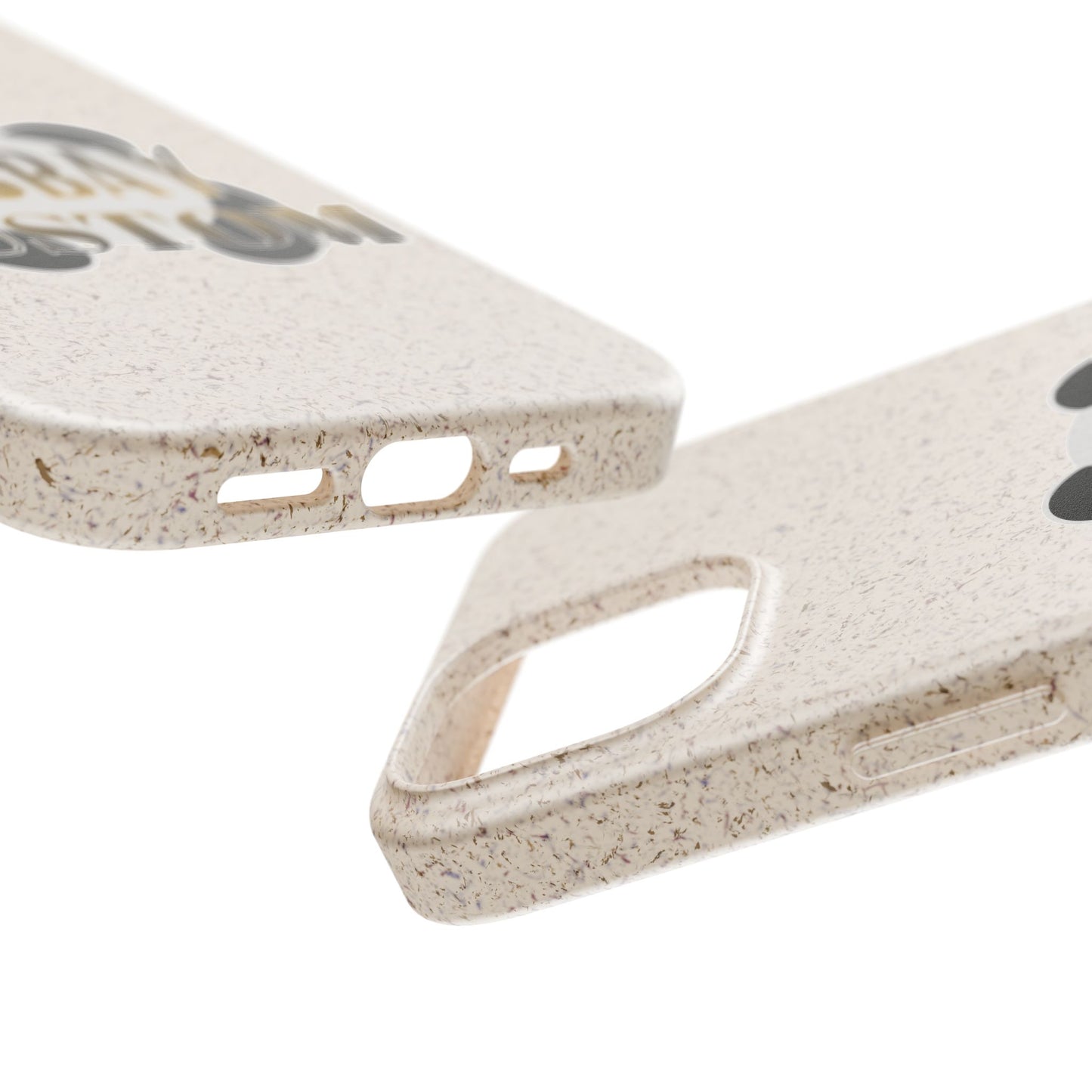 Biodegradable Panda Phone Case — Eco-Friendly Customizable iPhone Cover