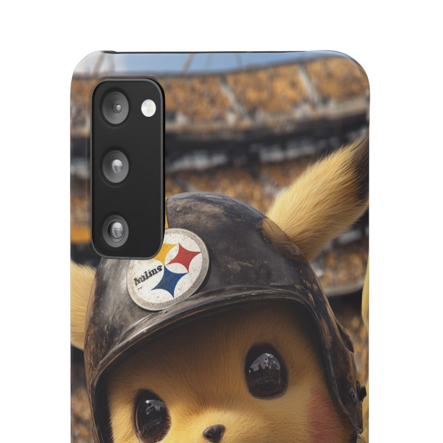 Fun Character Sports Snap Case, Phone Case, Fun Tech Accessory, Cute Gift for Gamers, Football Lovers, Kids.