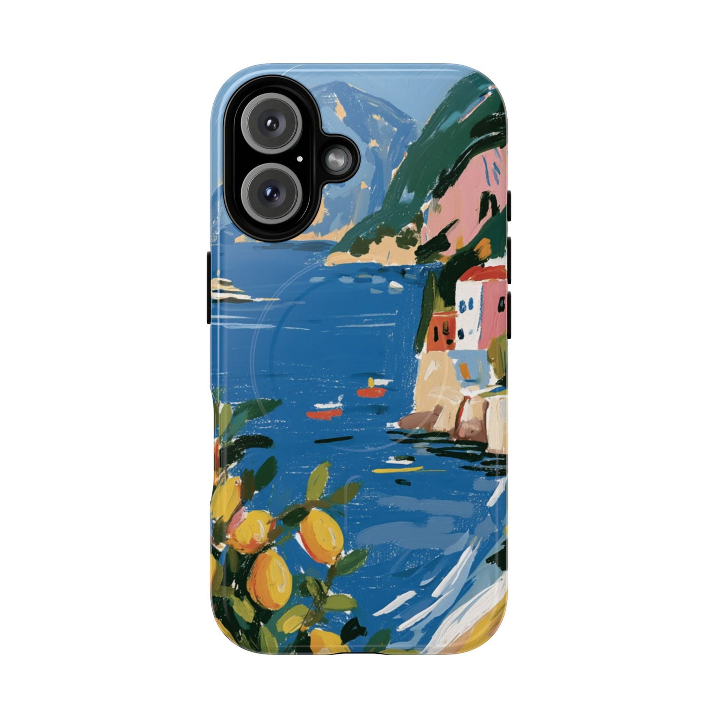 Mediterranean Coastal Phone Case – Tough Magnetic Protective Cover
