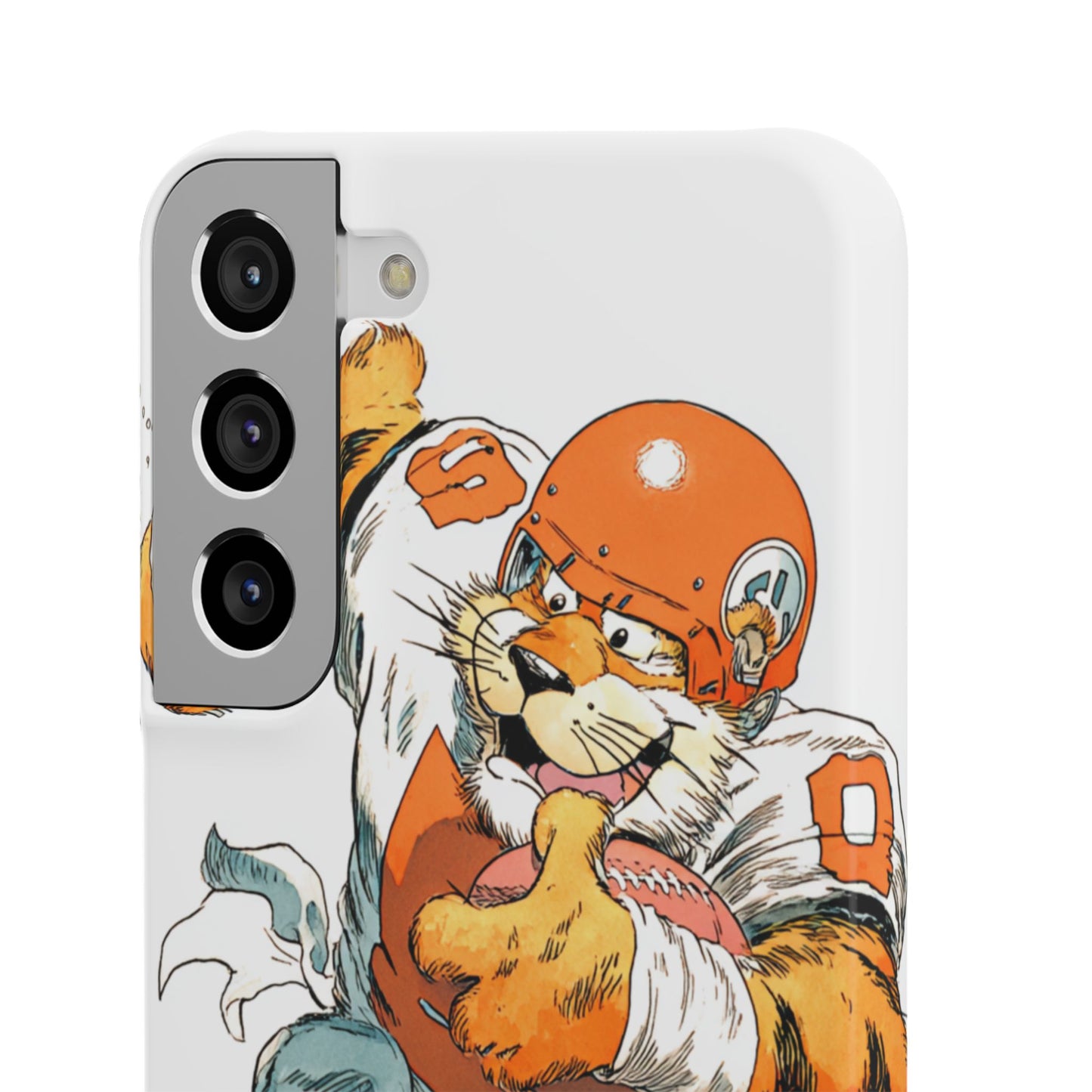 Cincinnati Bengals Snap Cases, Football Fans Phone Case, Tiger Cartoon Art Design, Football Lover Gift, Protective Phone Cover