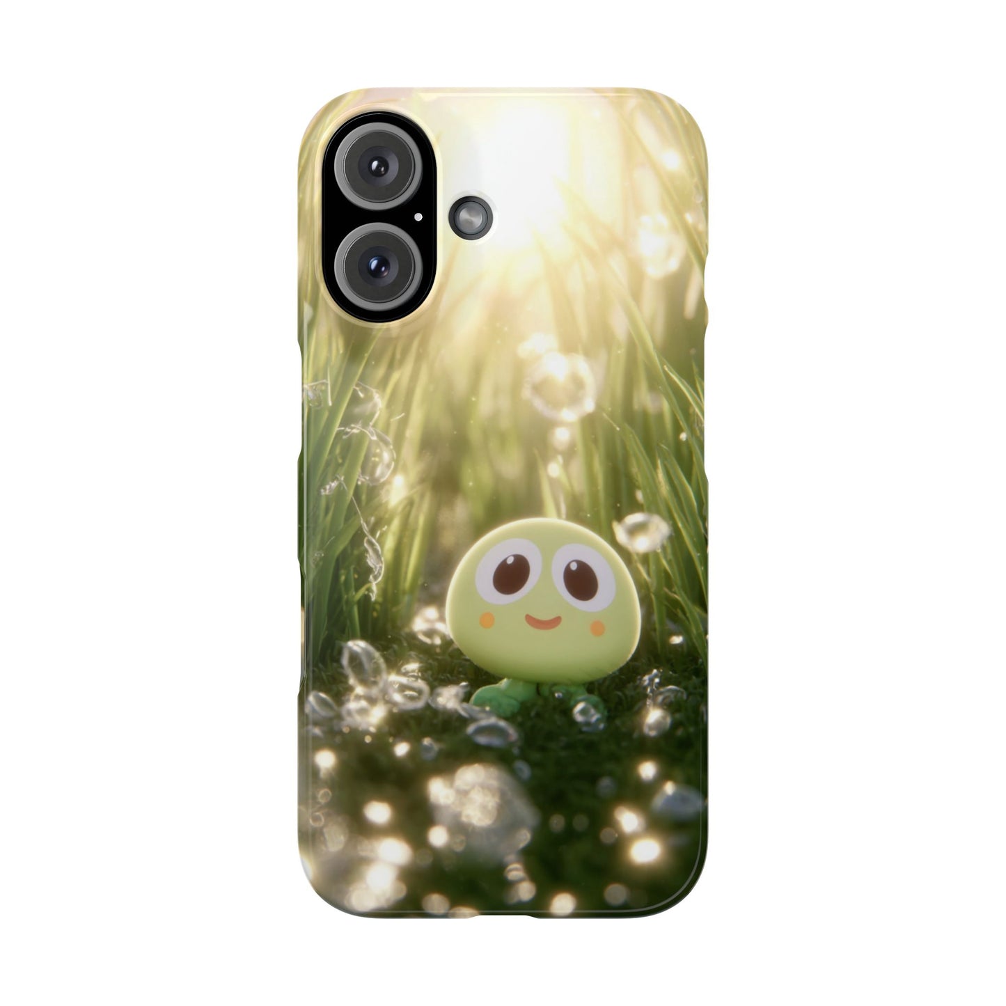 Cute Nature-Inspired Snap Case, Cartoon Phone Cover, Eco-Friendly Gift, Fun Accessory, Personalized Phone Case, Nature Lover's Gift
