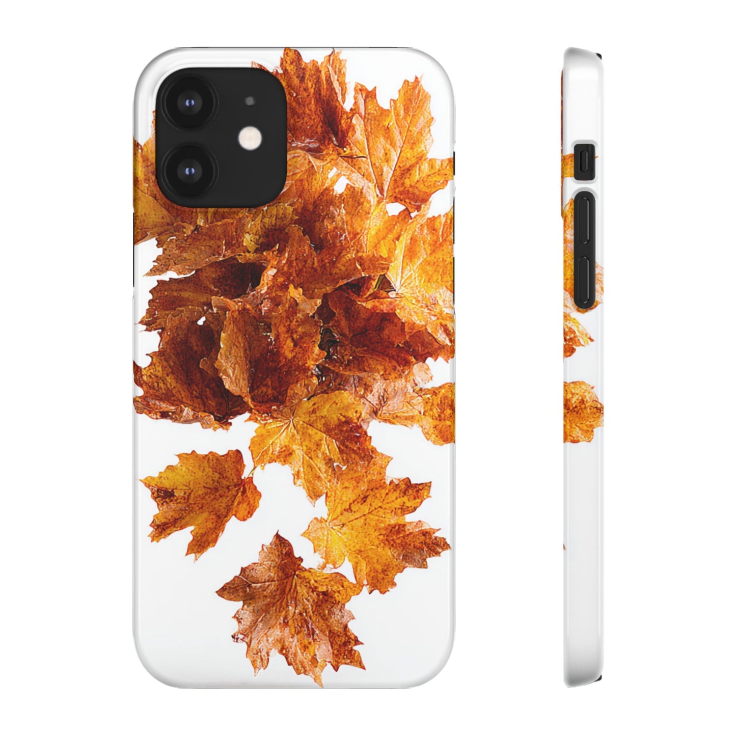 Autumn Leaf Phone Case | Fall Snap Cases, Phone Accessories, Nature Lover Gift, Seasonal Decor, Cozy Fall Vibes