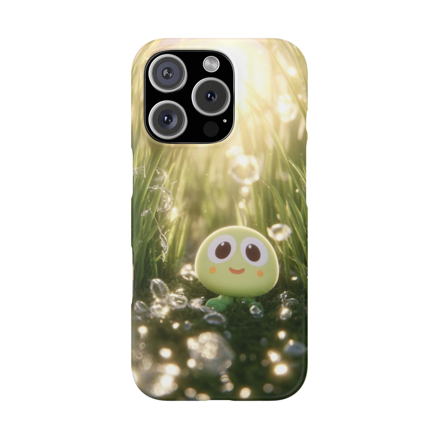 Cute Nature-Inspired Snap Case, Cartoon Phone Cover, Eco-Friendly Gift, Fun Accessory, Personalized Phone Case, Nature Lover's Gift