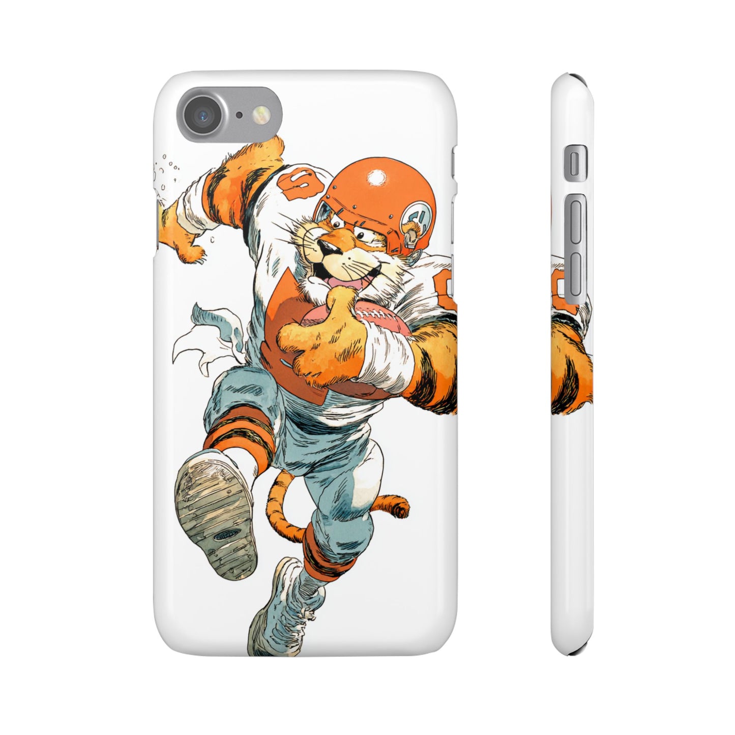 Cincinnati Bengals Snap Cases, Football Fans Phone Case, Tiger Cartoon Art Design, Football Lover Gift, Protective Phone Cover